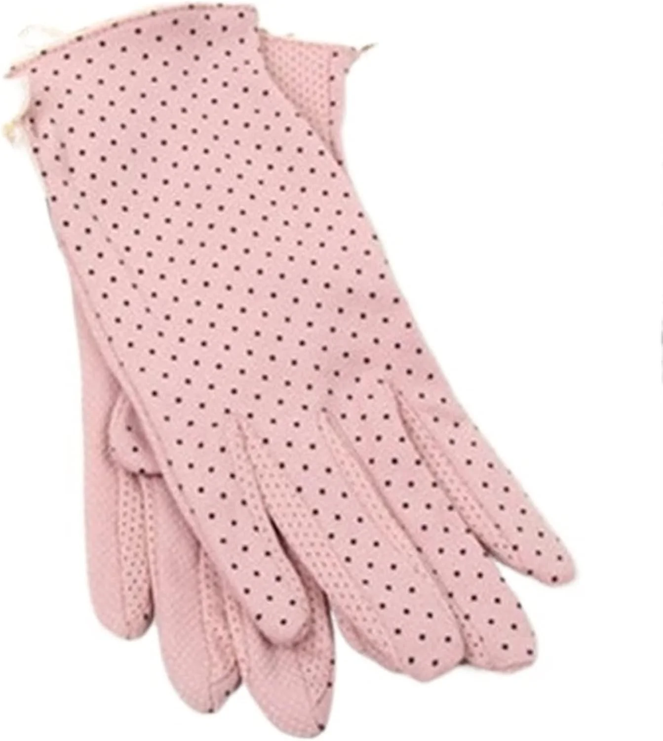 دستکش نخی زنانه YWLETO، دستکش محافظ آفتاب تابستانی با پاپیون خالدار، دستکش ضد لغزش زنانه (سایز: مشکی) دستکش نخی زنانه YWLETO، دستکش محافظ آفتاب تابستانی با پاپیون خالدار، دستکش ضد لغزش زنانه (سایز: مشکی)