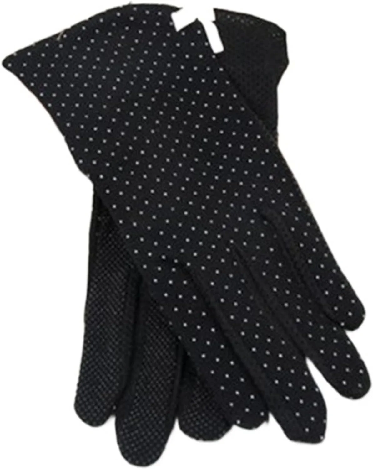 دستکش نخی زنانه YWLETO، دستکش محافظ آفتاب تابستانی با پاپیون خالدار، دستکش ضد لغزش زنانه (سایز: مشکی) دستکش نخی زنانه YWLETO، دستکش محافظ آفتاب تابستانی با پاپیون خالدار، دستکش ضد لغزش زنانه (سایز: مشکی)