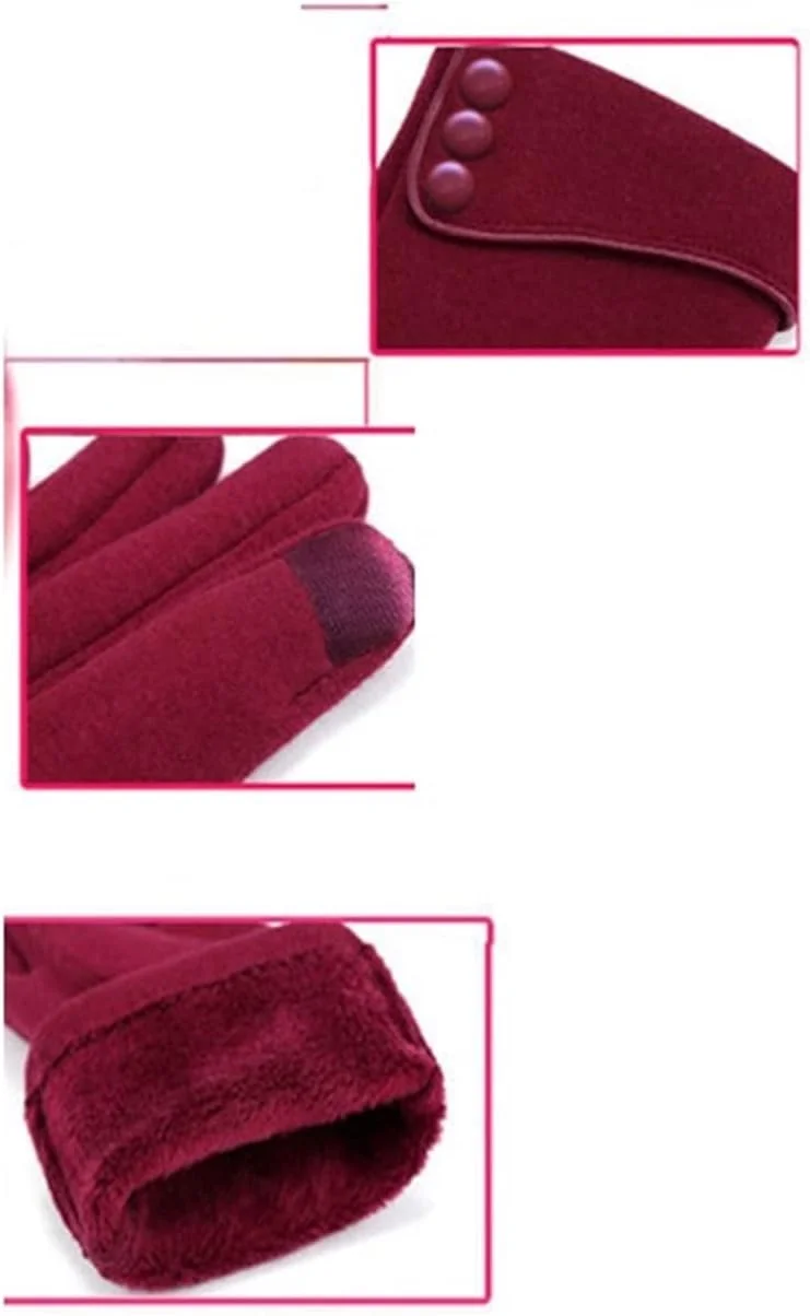 دستکش های گرم زمستانی YWLETO مناسب برای سوارکاری، دستکش زنانه، دستکش های پشمی زنانه مناسب برای فضای باز، دستکش های زمستانی زنانه دستکش های گرم زمستانی YWLETO مناسب برای سوارکاری، دستکش زنانه، دستکش های پشمی زنانه مناسب برای فضای باز، دستکش های زمستانی زنانه