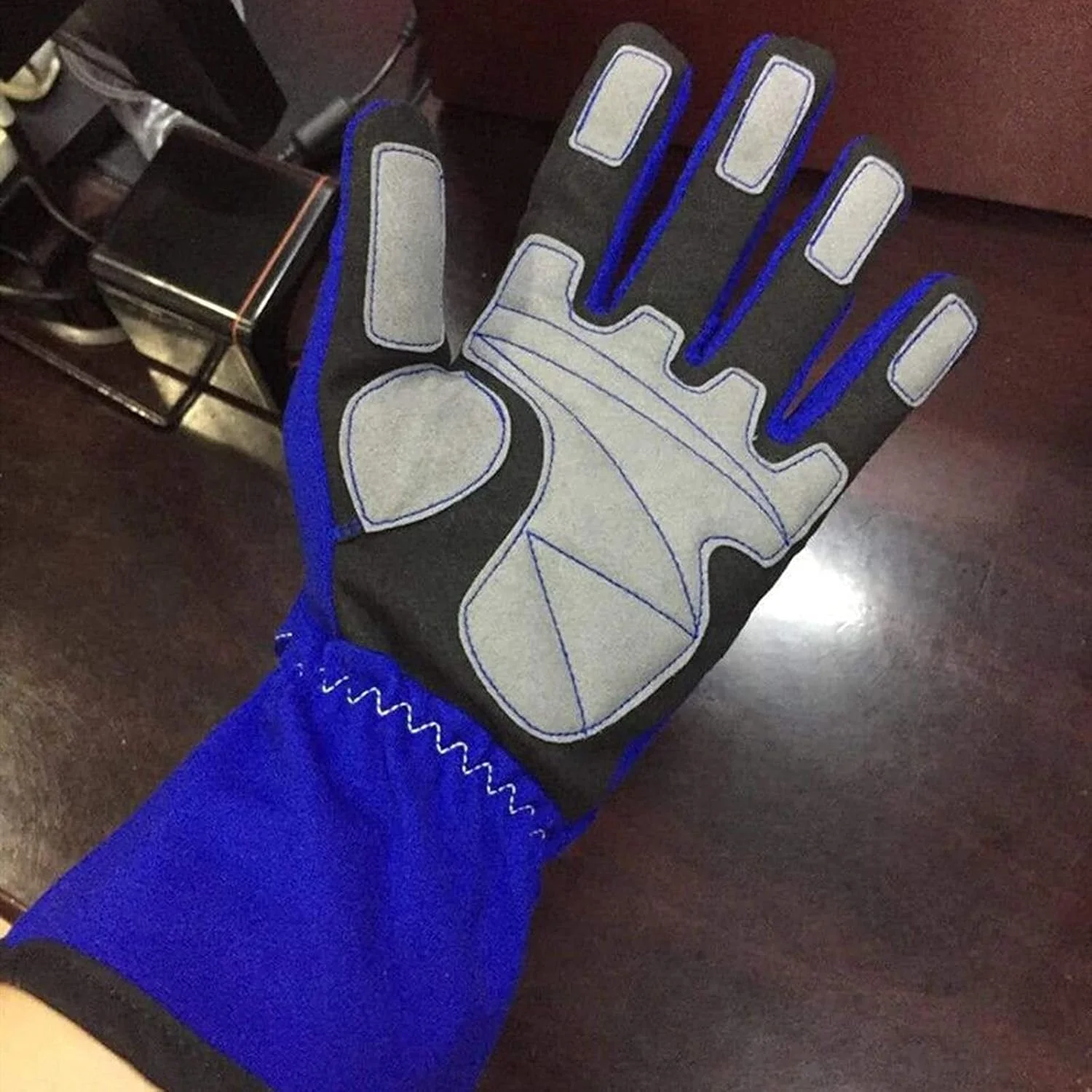 دستکش های موتور سیکلت زمستانی گرم و ضد باد YWLETO دستکش های ضد آب унисекс برای زنان (رنگ: Hortel)