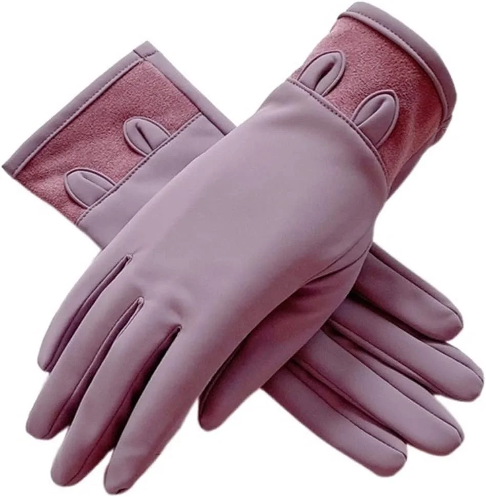 دستکش های YWLETO گرم نگهدارنده در پاییز و زمستان، دستکش های ضد آب و ضد باد زنانه مناسب برای رانندگی و فعالیت های خارج از منزل، دستکش های لمسی ضد لغزش برای زنان