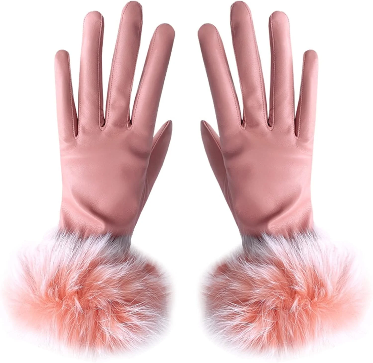 دستکش زنانه YWLETO، گرم، ضد سرما و ضد آب، صفحه لمسی، ضد باد، مناسب دوچرخه سواری در زمستان