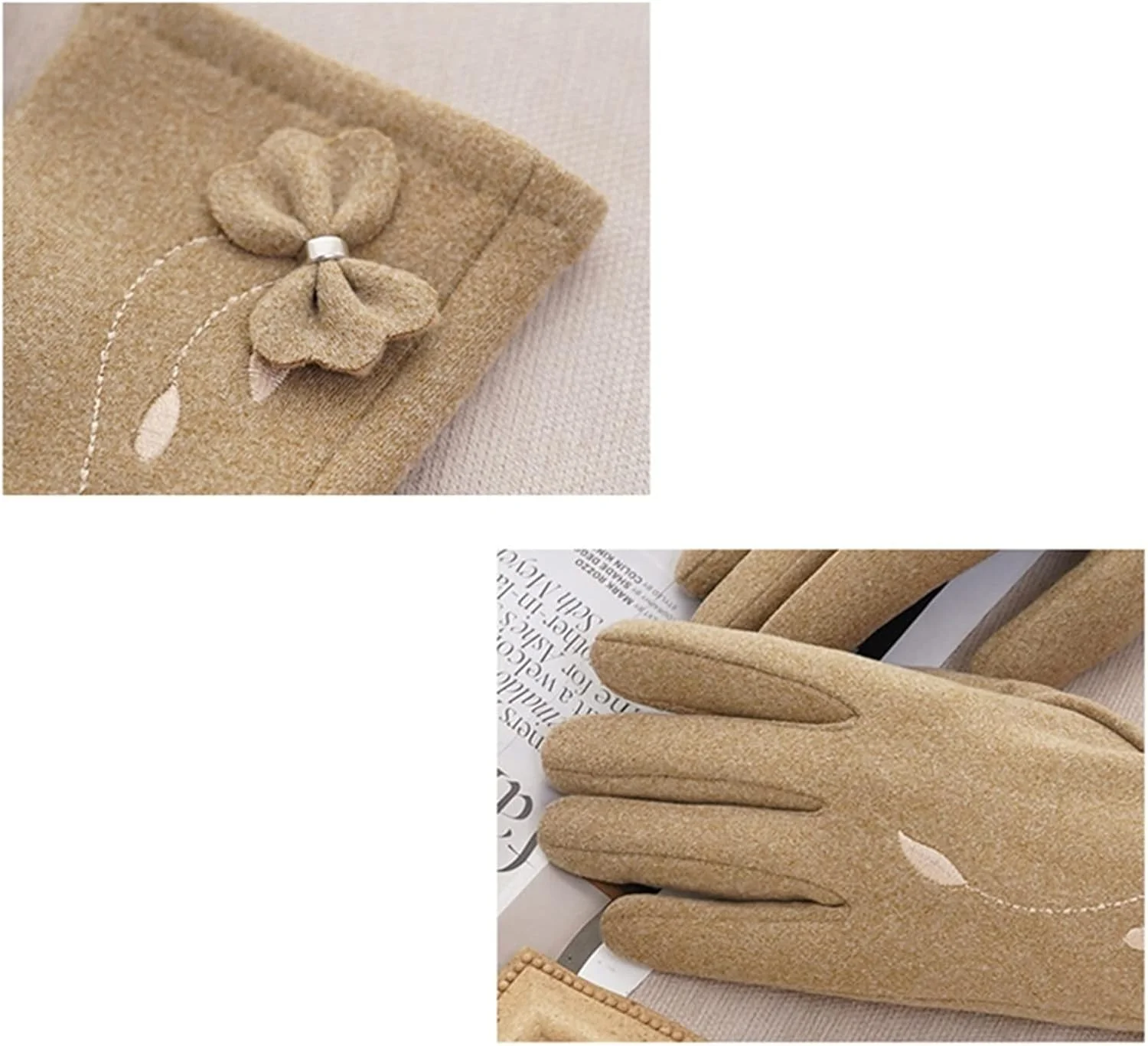 دستکش های زمستانی زنانه YWLETO دستکش های گرم صفحه لمسی ضخیم شده ضد باد سواری دانشجویی دستکش های دوست داشتنی برای زنان دستکش های زمستانی زنانه YWLETO دستکش های گرم صفحه لمسی ضخیم شده ضد باد سواری دانشجویی دستکش های دوست داشتنی برای زنان