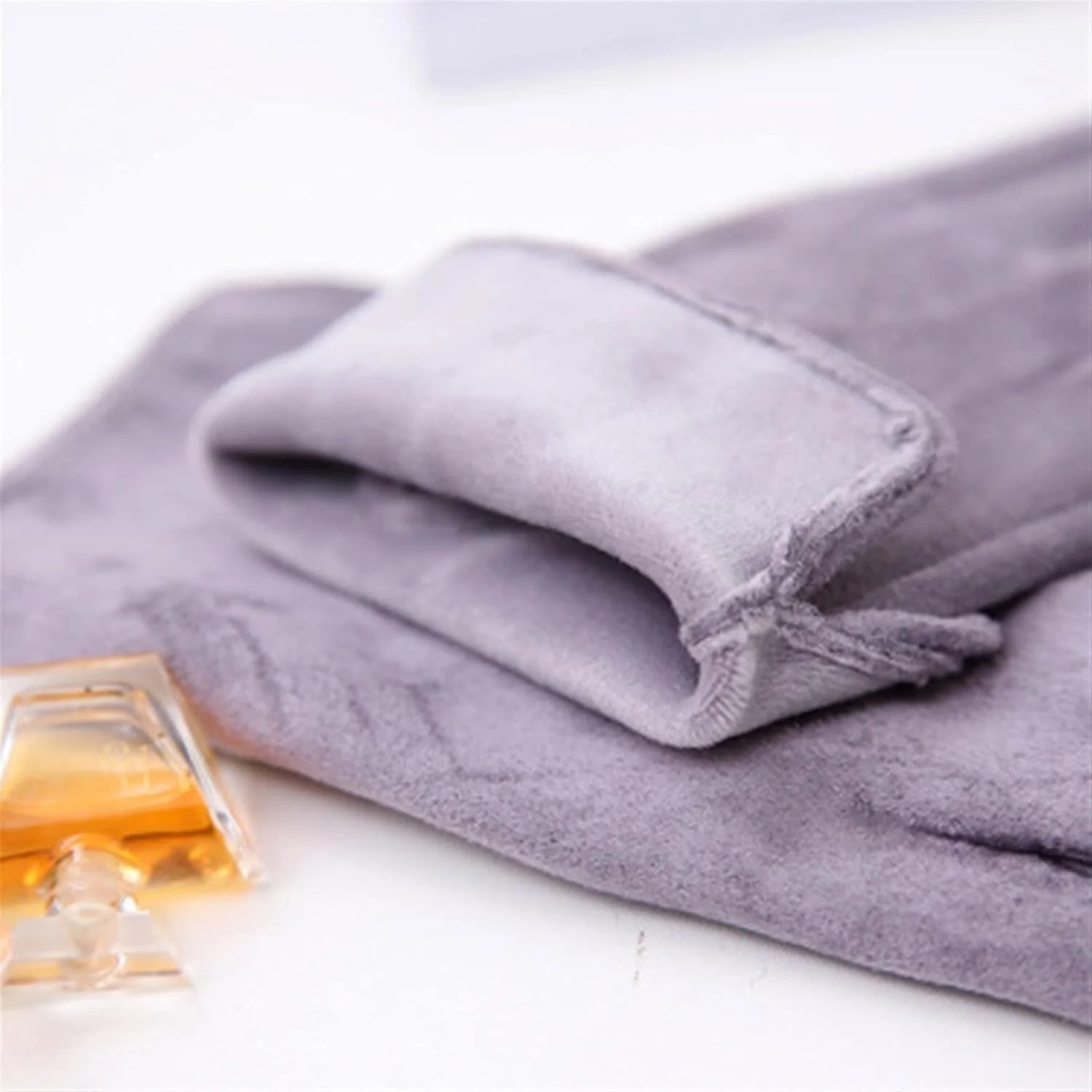 YWLETO دستکش های زمستانی زنانه پشمی ضخیم گرم، دستکش های تمام انگشتی ضد باد مناسب رانندگی و دارای قابلیت لمس صفحه نمایش. دستکش های بدون انگشت برای زنان (رنگ: Hortel، سایز: تک سایز)