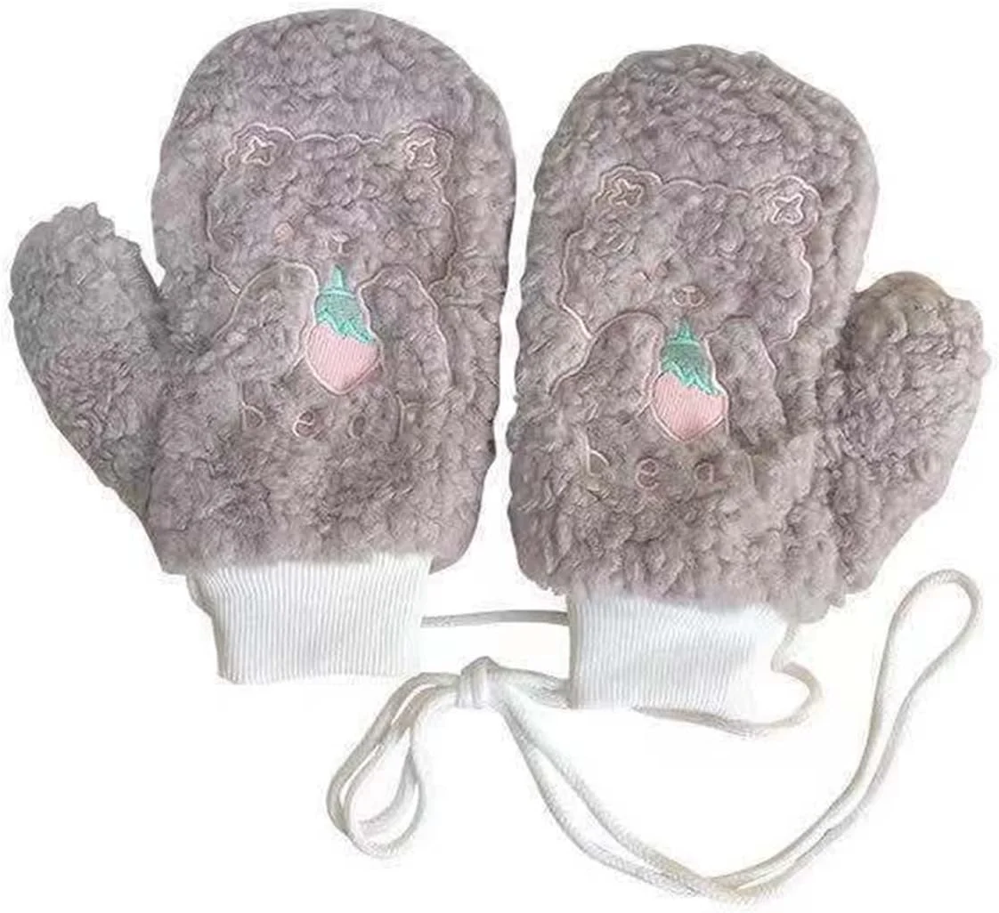 دستکش های سواری گرم و ضخیم YWLETO مناسب دانشجویان، دستکش های ضد سرما دخترانه زیبا، دستکش های زنانه