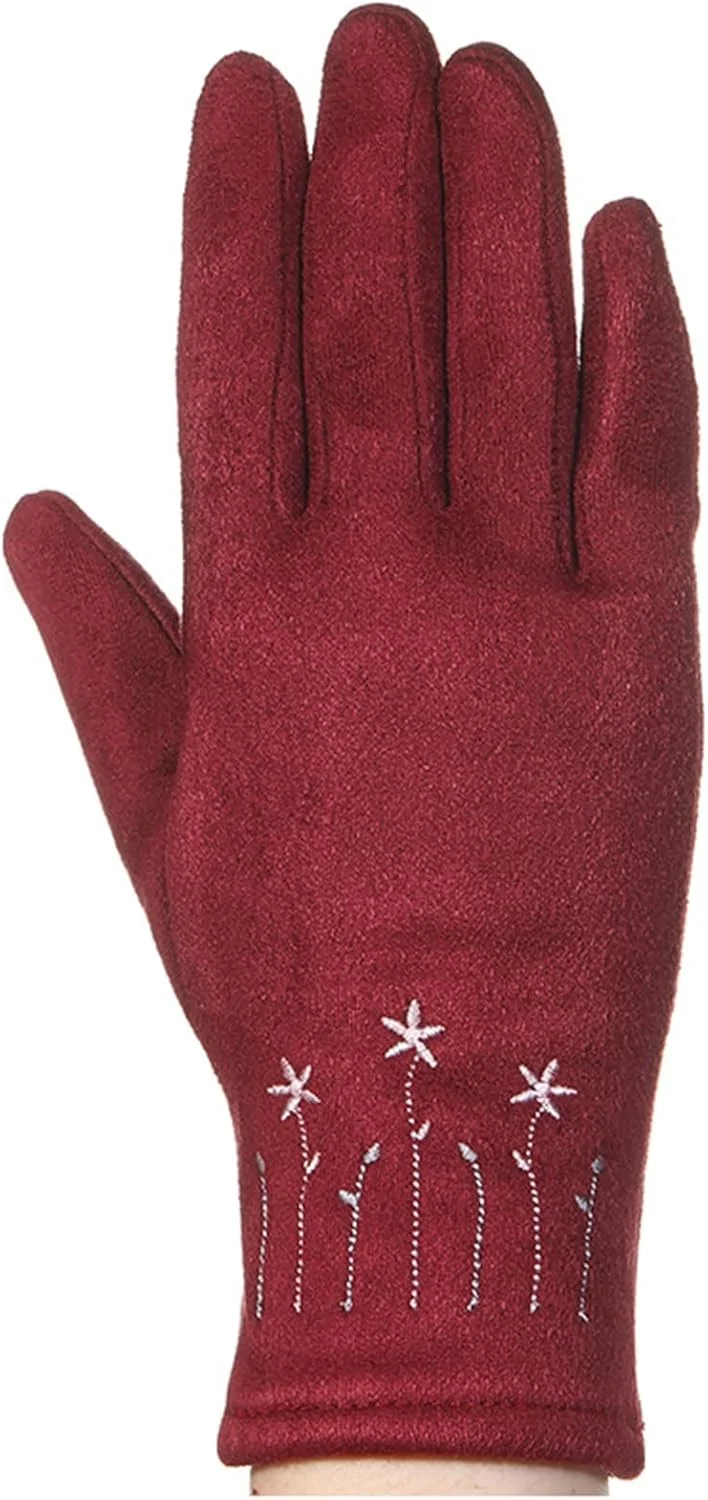 دستکش های زنانه ضخیم و گرم پاییزی و زمستانی YWLETO، مناسب برای دوچرخه سواری و رانندگی در فضای باز