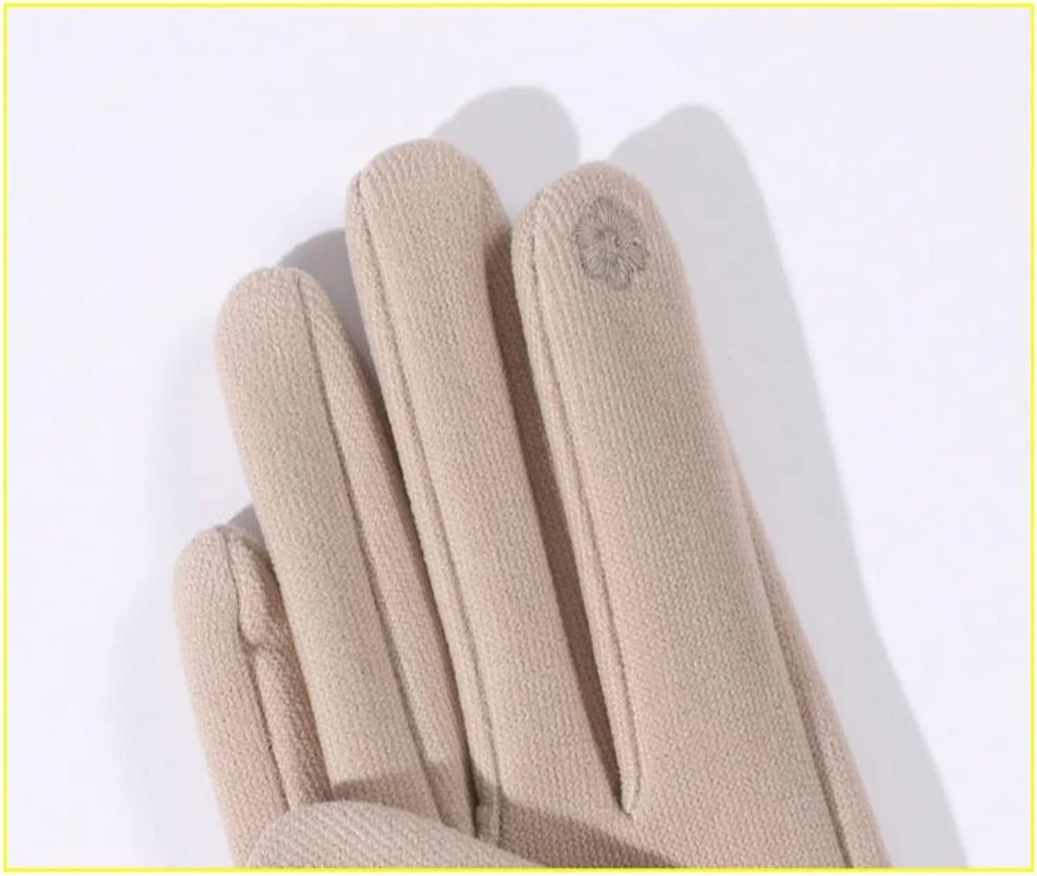 دستکش های گرم YWLETO پاییزی و زمستانی مخملی ضخیم شده مناسب ورزش، رانندگی، دوچرخه سواری و دارای قابلیت استفاده از صفحه لمسی، مناسب برای بانوان