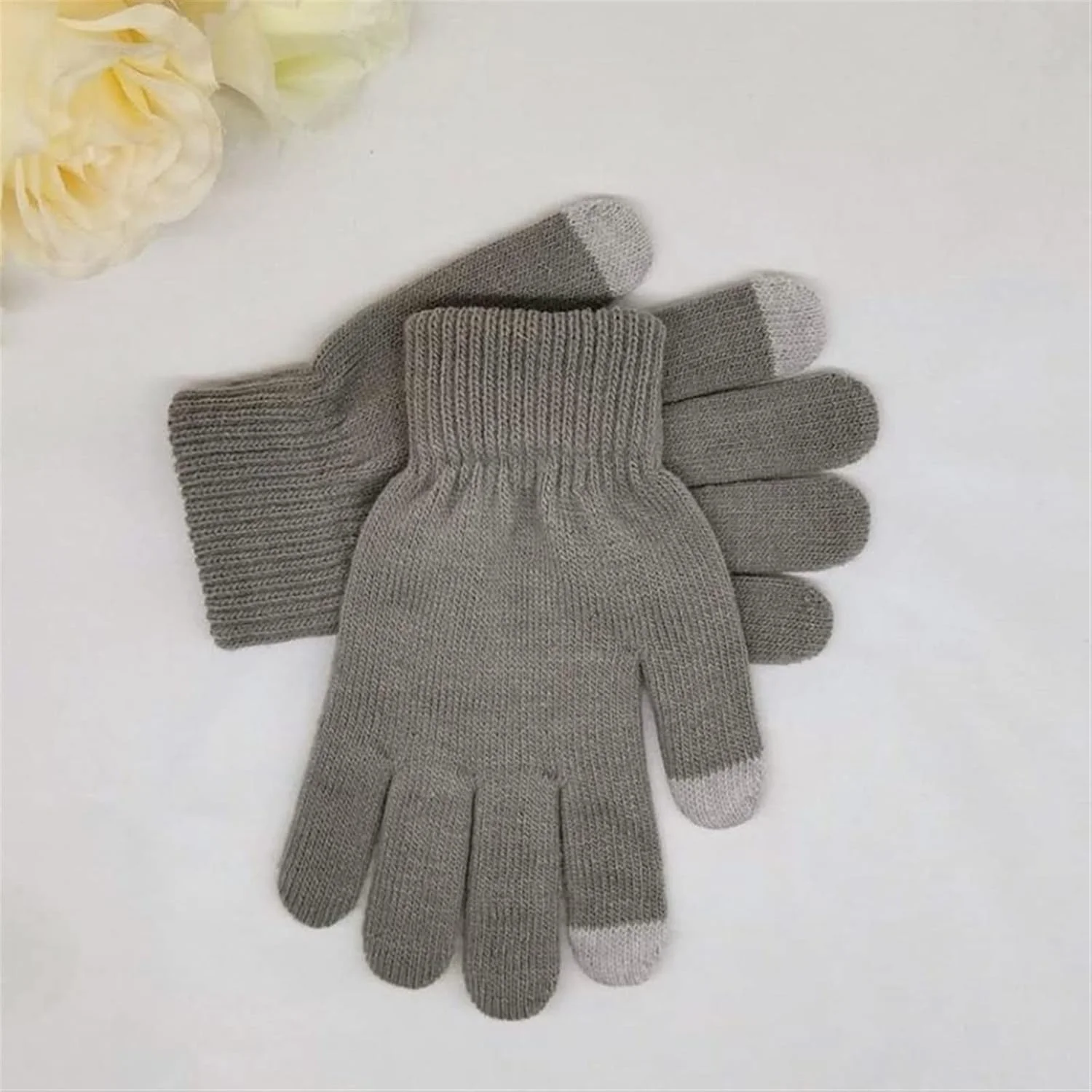 دستکش های لمسی گرم YWLETO برای مردان و زنان در زمستان، دستکش های ضخیم و مخملی، دستکش های ضد لغزش اسکی در فضای باز، دستکش های لمسی مناسب برای بانوان