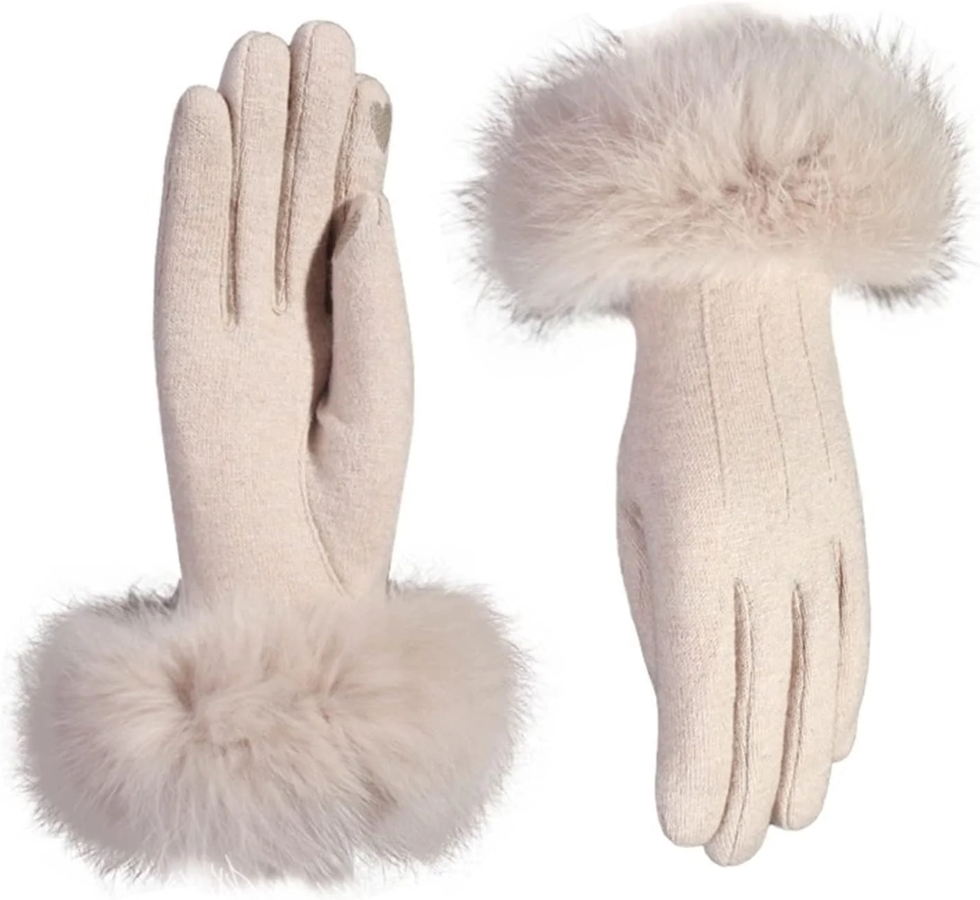 دستکش های زنانه ضخیم و گرم پاییزی و زمستانی YWLETO، مناسب برای دوچرخه سواری و رانندگی در فضای باز