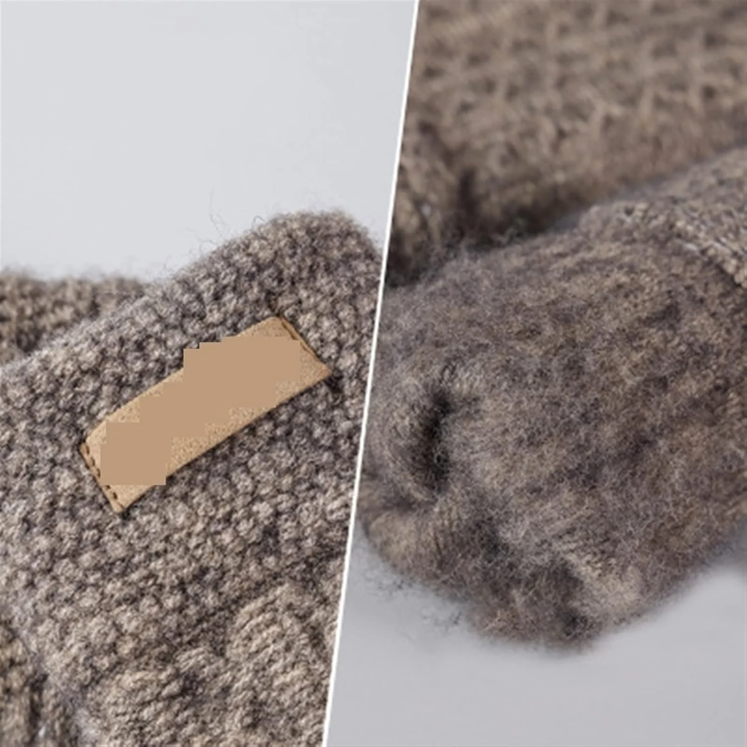 دستکش های پشمی ضخیم زمستانی YWLETO دستکش های گرم تمام انگشتی لمسی الاستیک ضد لغزش برای بانوان دستکش های پشمی ضخیم زمستانی YWLETO دستکش های گرم تمام انگشتی لمسی الاستیک ضد لغزش برای بانوان