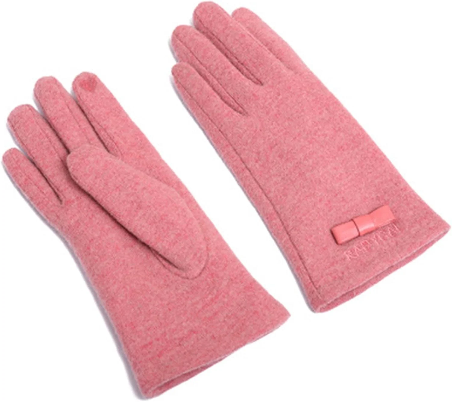 دستکش های زنانه YWLETO زمستانی مخملی ضخیم گرم پاییزی نازک پنج انگشتی مناسب رانندگی و سوارکاری دستکش های صفحه لمسی برای زنان