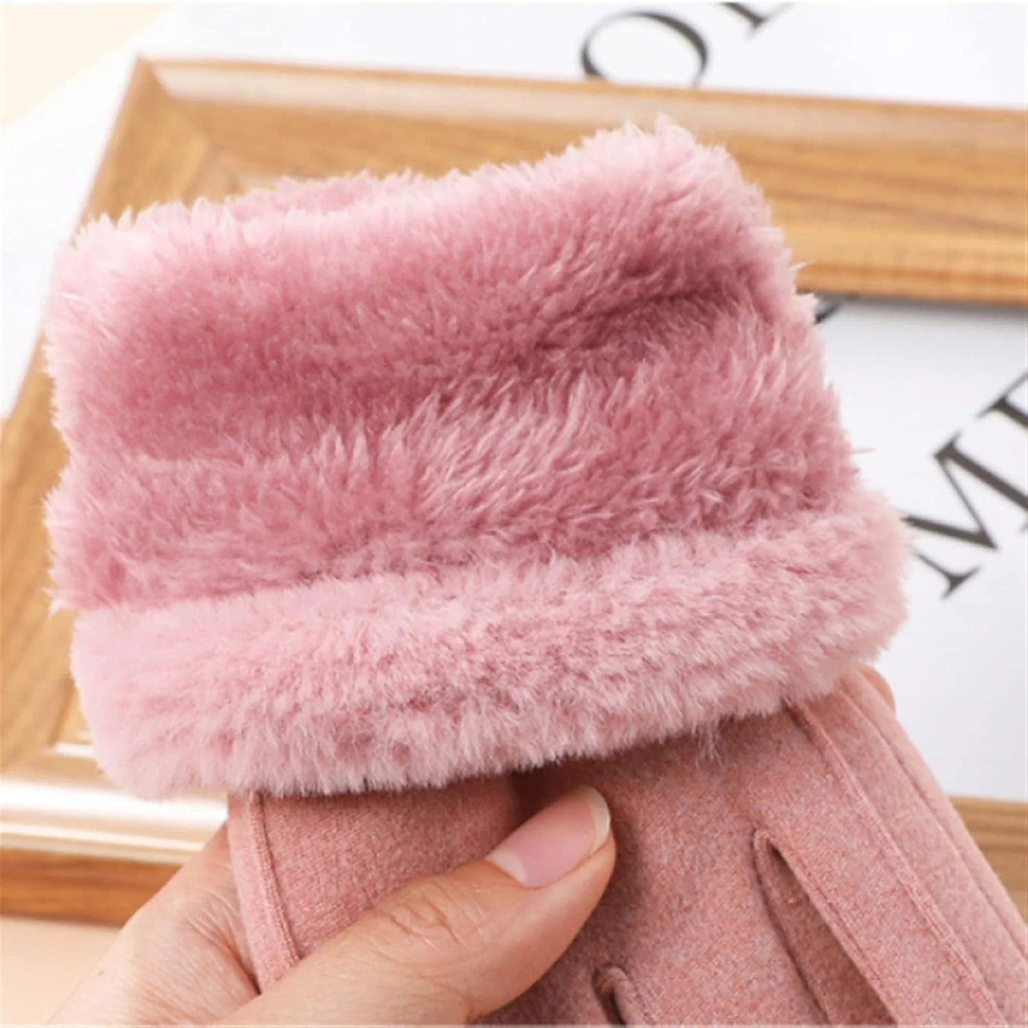 دستکش های زنانه YWLETO گرم، ضد سرما، صفحه لمسی، مخملی، ضخیم، مناسب دوچرخه سواری، ضد باد، دستکش های زنانه دستکش های زنانه YWLETO گرم، ضد سرما، صفحه لمسی، مخملی، ضخیم، مناسب دوچرخه سواری، ضد باد، دستکش های زنانه