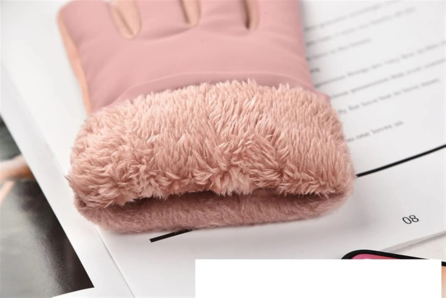 دستکش های حرارتی زنانه YWLETO مناسب پاییز و زمستان، دستکش های حرارتی لمسی مناسب رانندگی و فعالیت های خارج از منزل