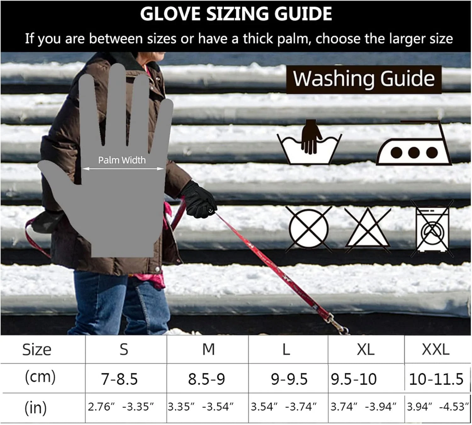 دستکش های حرارتی زمستانی YWLETO، دستکش های گرم ضد باد با صفحه لمسی برای رانندگی، دوچرخه سواری، سوارکاری، دویدن، مناسب برای مردان و زنان (رنگ: Hortel، سایز: متوسط)