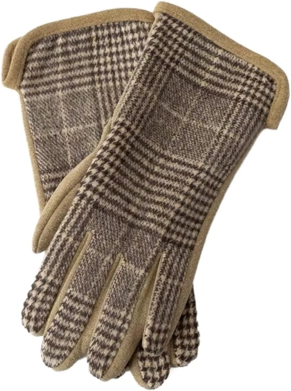 دستکش های زنانه YWLETO دستکش های حرارتی دوتایی زمستانی زنانه هدایای کریسمس دستکش های حرارتی مربعی فضای باز برای زنان