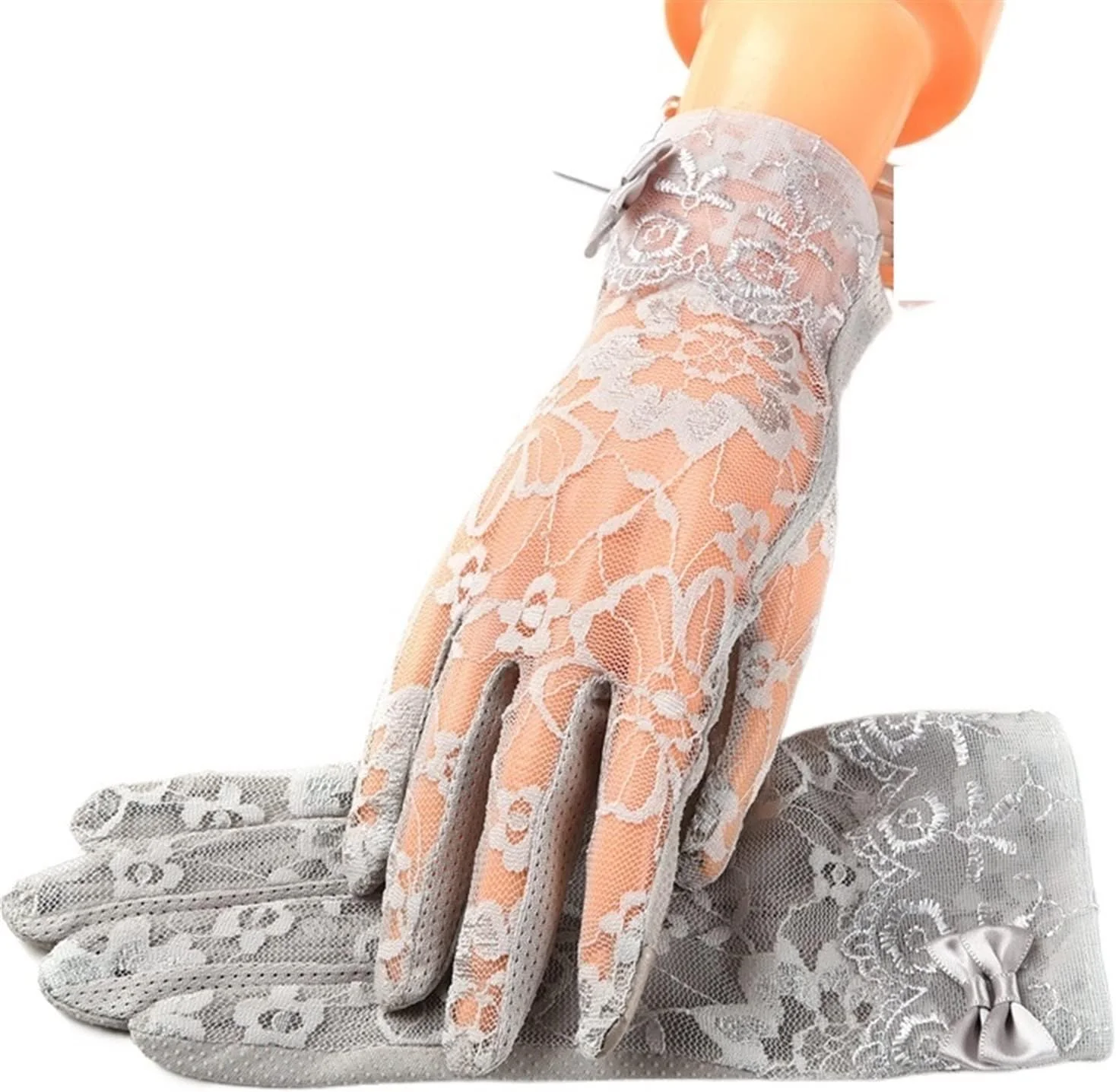 دستکش ضد آفتاب YWLETO زنانه، دستکش های پاییزی، دستکش های نازک رانندگی تابستانی، دستکش های ضد آفتاب کوتاه زنانه