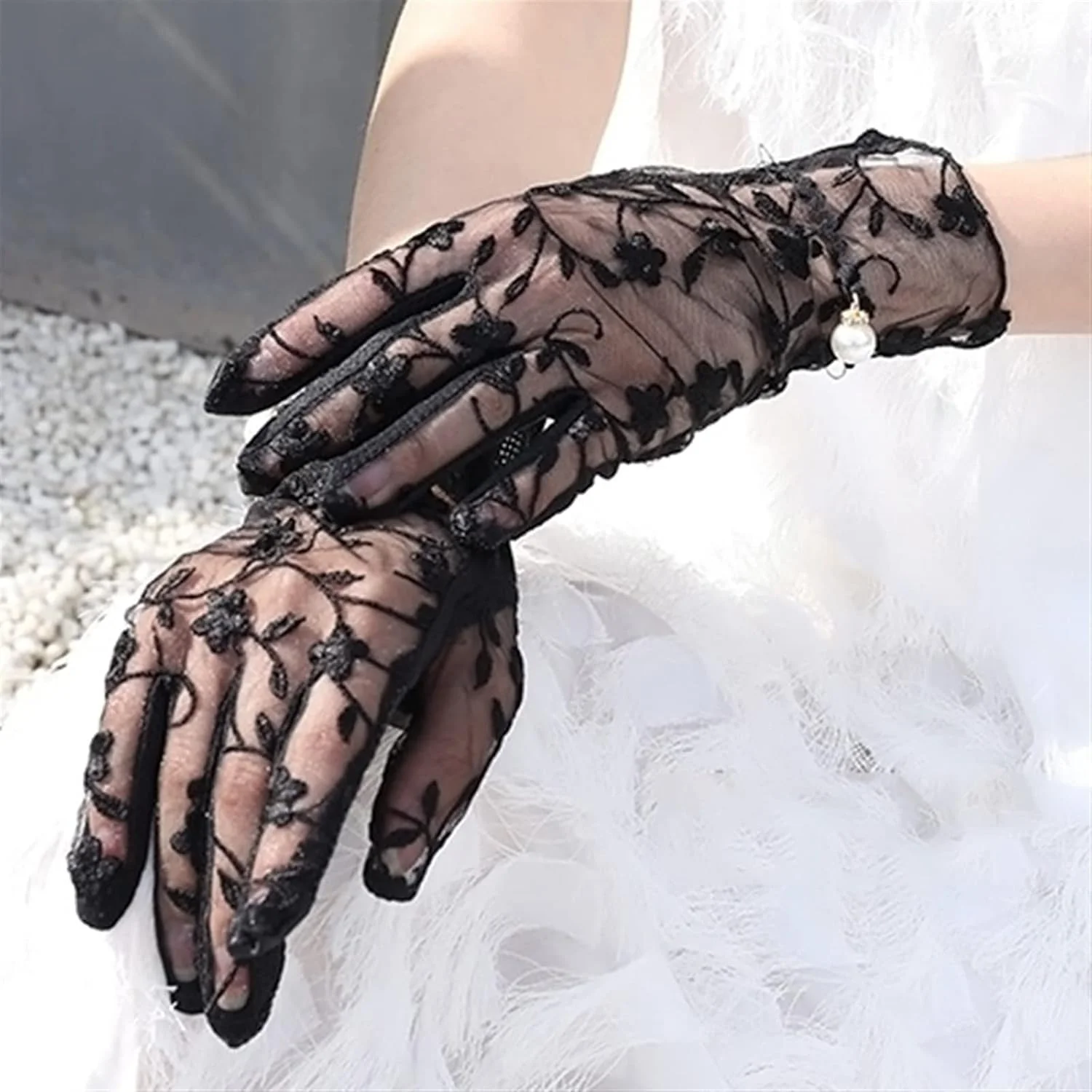 دستکش های زنانه تابستانی YWLETO، ضد لغزش، تنفسی، مناسب دوچرخه سواری، دستکش های انگشتی باز زنانه