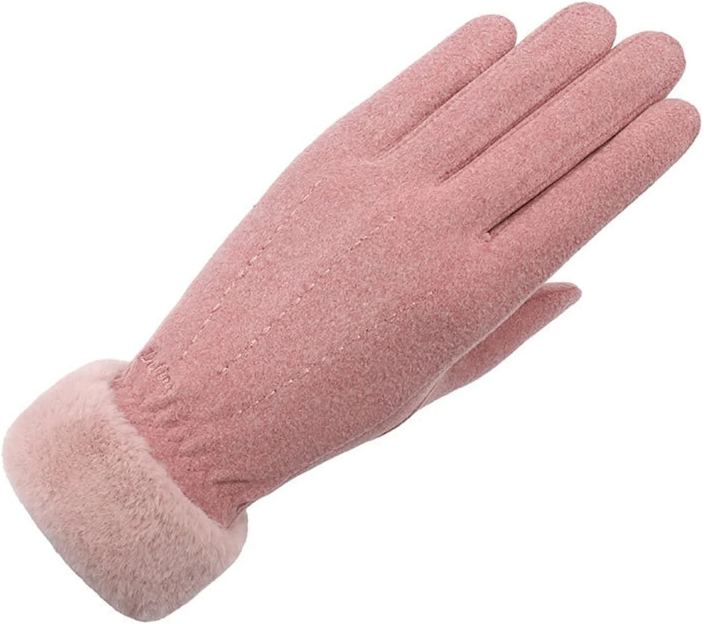 دستکش های زنانه YWLETO، لمسی، مناسب پاییز و زمستان، مخمل دار، گرم، دستکش های دانشجویی دوست داشتنی، ضخیم و ضد سرما در زمستان هنگام دوچرخه سواری، مناسب بانوان