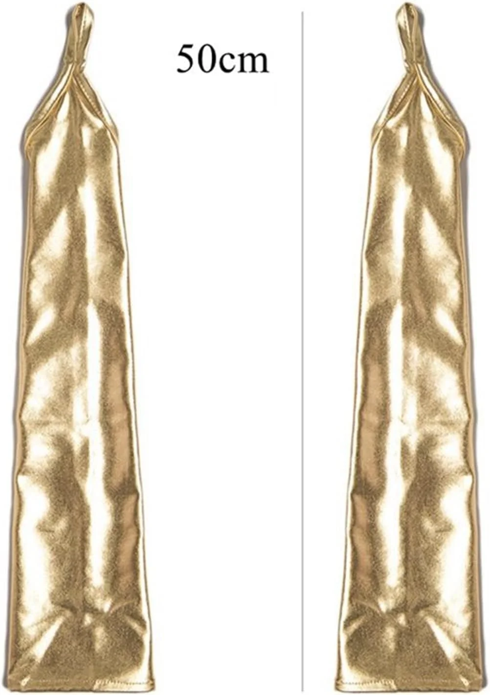 دستکش چرمی کشسان YWLETO، دستکش های فلزی براق، لوازم جانبی، دستکش های مشکی. دستکش های بدون انگشت زنانه (رنگ: Hortel، سایز: تک سایز)