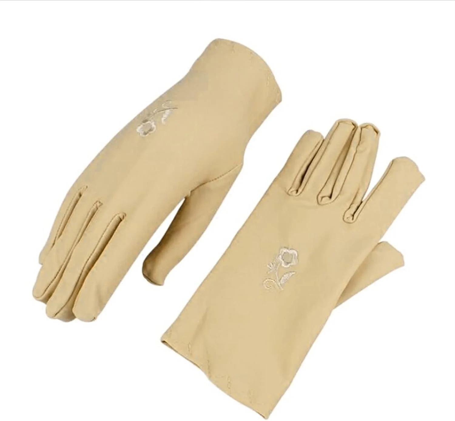 دستکش های نازک ضد آفتاب بهاره و تابستانی YWLETO، دستکش های رانندگی زنانه، دستکش های بدون انگشت زنانه