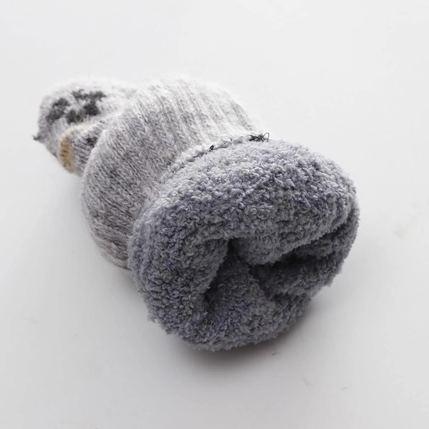 دستکش های زمستانی گرم زنانه YWLETO بافتنی و مخملی طرح دانه برف دستکش های ضد باد هدیه کریسمس دستکش های جشنواره زنانه