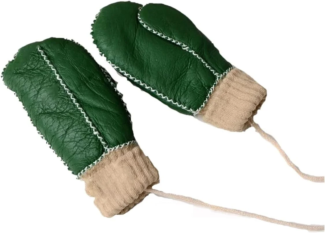 دستکش های پشمی گرم YWLETO مناسب فضای باز، دستکش های پشمی ضد باد، دستکش های پشمی زمستانی برای زنان