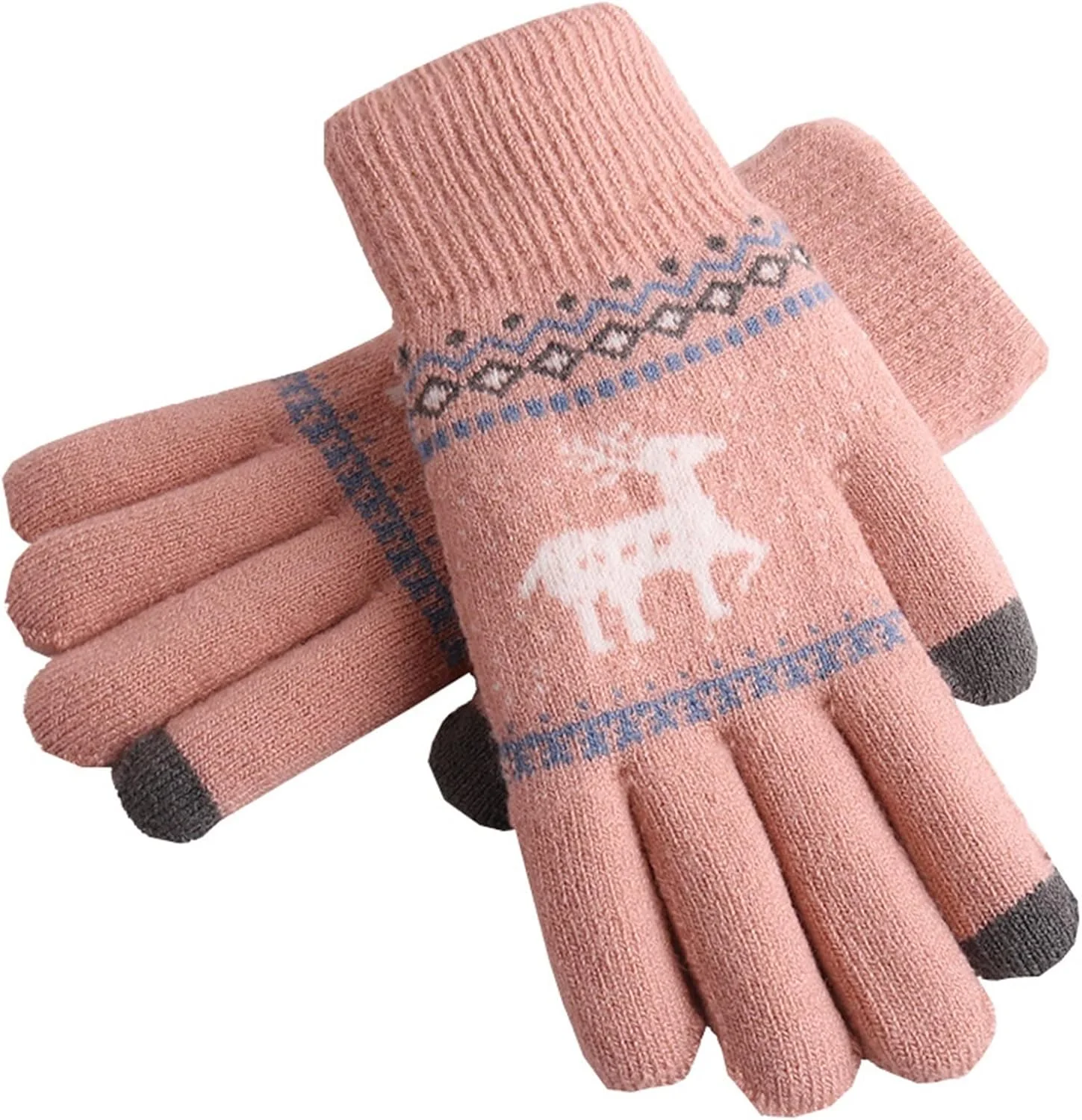 دستکش های لمسی YWLETO زنانه زمستانی گرم ضخیم مخملی مناسب دستکش های اسکی و موتورسواری در فضای باز برای زنان