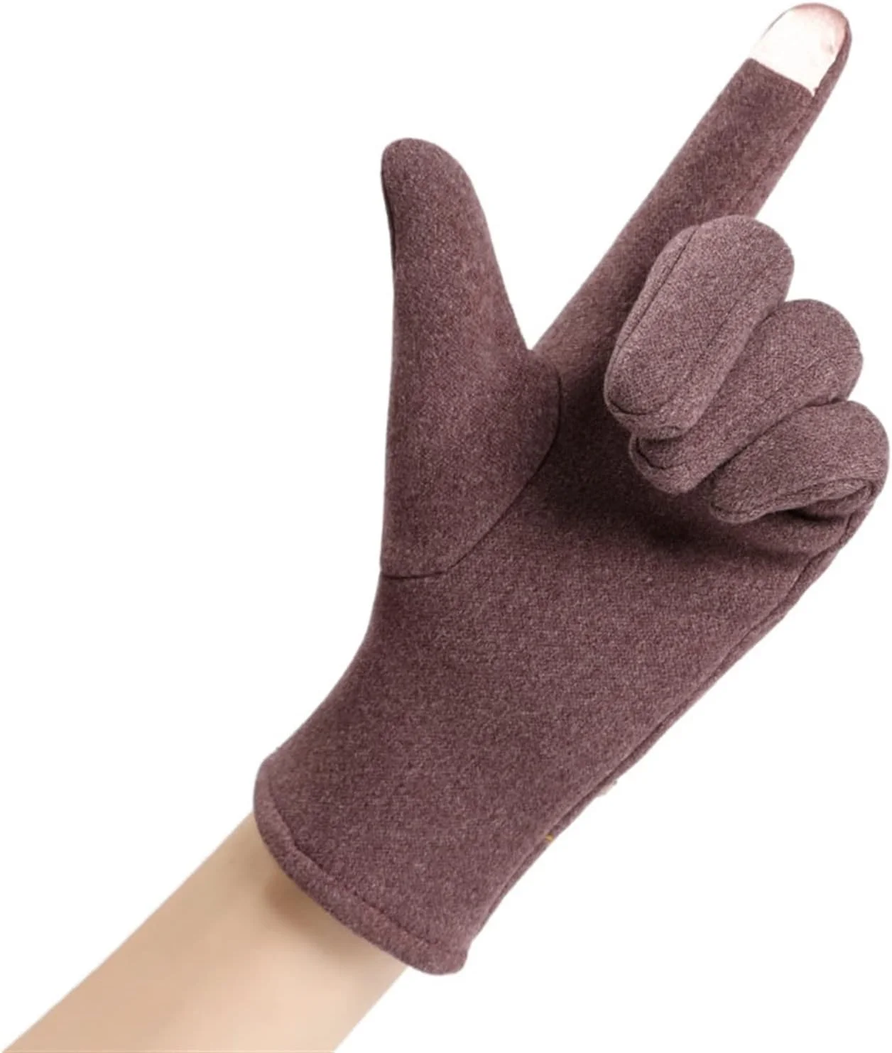 دستکش های گرم و نرم YWLETO زنانه، دستکش های نرم صفحه لمسی گرم زنانه، دستکش های بدون انگشت زنانه