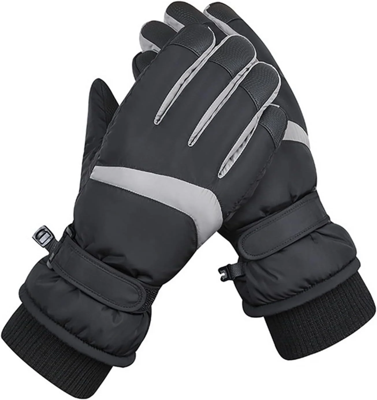 دستکش های زنانه YWLETO مناسب فضای باز، دارای صفحه لمسی، گرم، مخملی، ضخیم، ضد آب، دستکش های انگشتی برای زنان