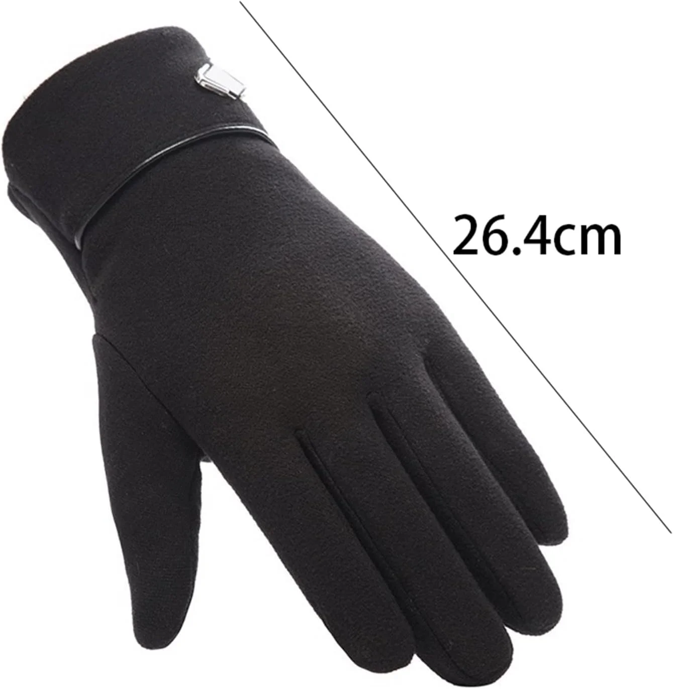 دستکش های زمستانی مردانه YWLETO گرم، دارای صفحه لمسی، لایه داخلی مخملی، نازک، مناسب برای فضای باز، ضد باد، الاستیک و ضد لغزش. دستکش های بدون انگشت برای زنان (رنگ: Hortel)
