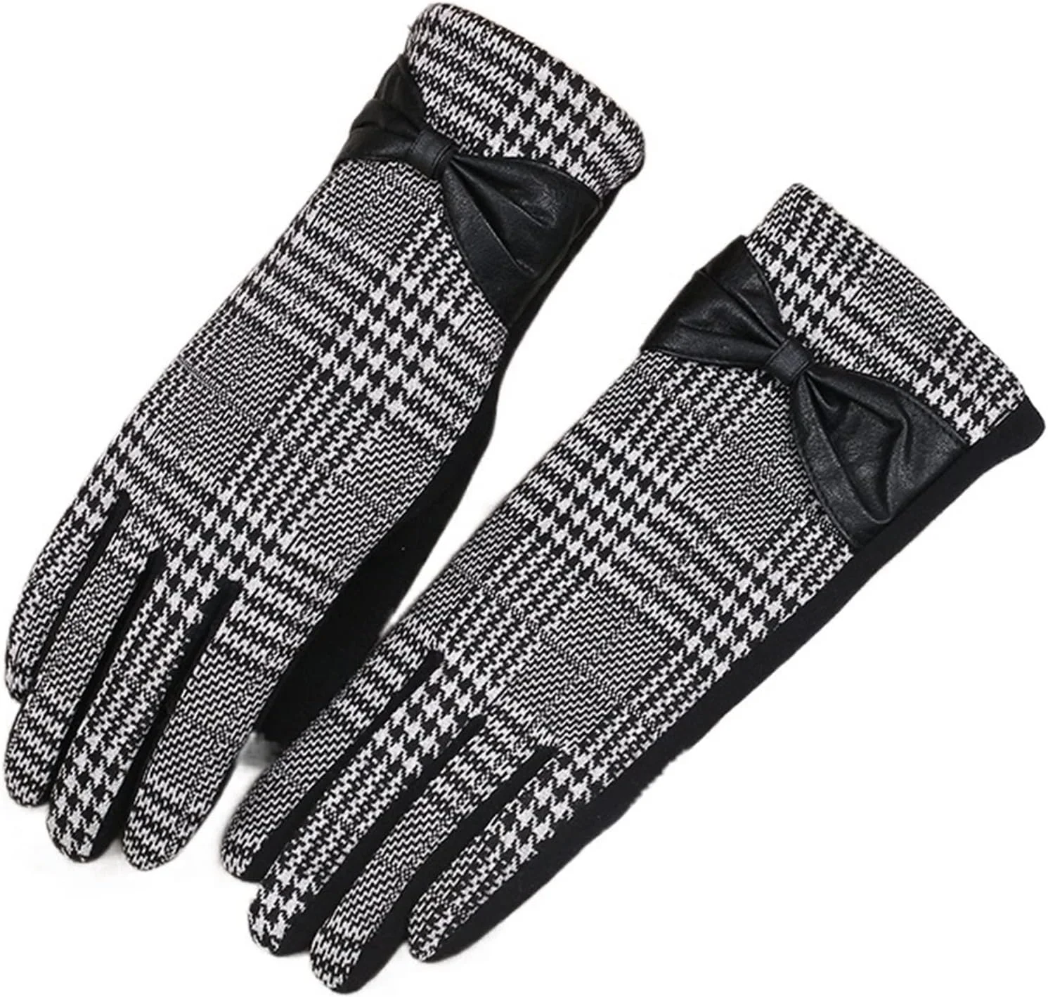 دستکش های زنانه YWLETO زمستانی مخملی گرم نازک صفحه لمسی مناسب فعالیت های خارج از منزل، رانندگی، دویدن، ضد باد