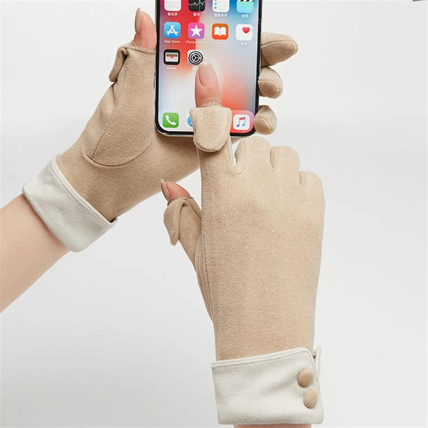 دستکش های گرم YWLETO زنانه مناسب رانندگی در فضای باز، دستکش های زمستانی ضخیم و نرم با قابلیت استفاده از صفحه لمسی برای زنان دستکش های گرم YWLETO زنانه مناسب رانندگی در فضای باز، دستکش های زمستانی ضخیم و نرم با قابلیت استفاده از صفحه لمسی برای زنان