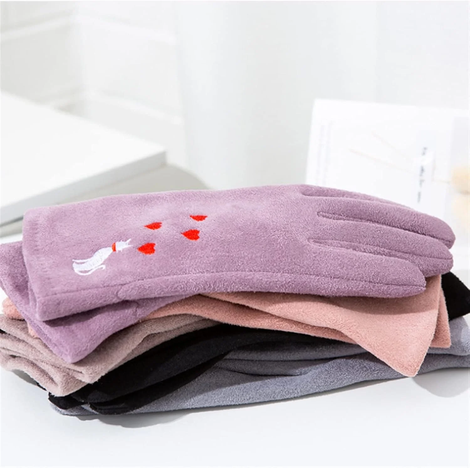 دستکش های گرم مردانه و زنانه YWLETO مناسب دوچرخه سواری در فضای باز، دستکش های لمسی پاییزی و زمستانی برای زنان