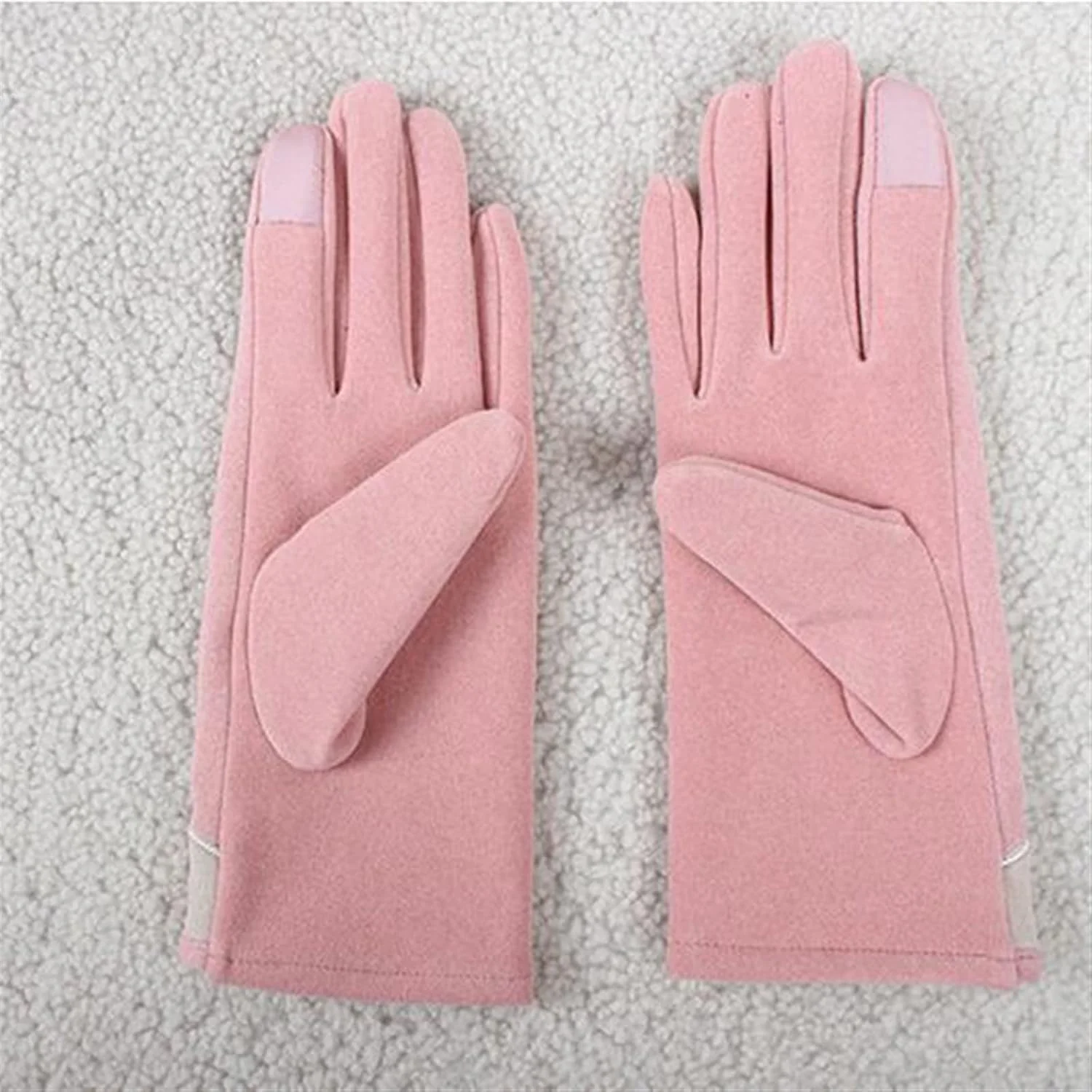 دستکش های زنانه YWLETO مناسب پاییز و زمستان، گرم، ضد باد، دارای قابلیت استفاده از صفحه لمسی، مناسب دوچرخه سواری و فعالیت های خارج از منزل
