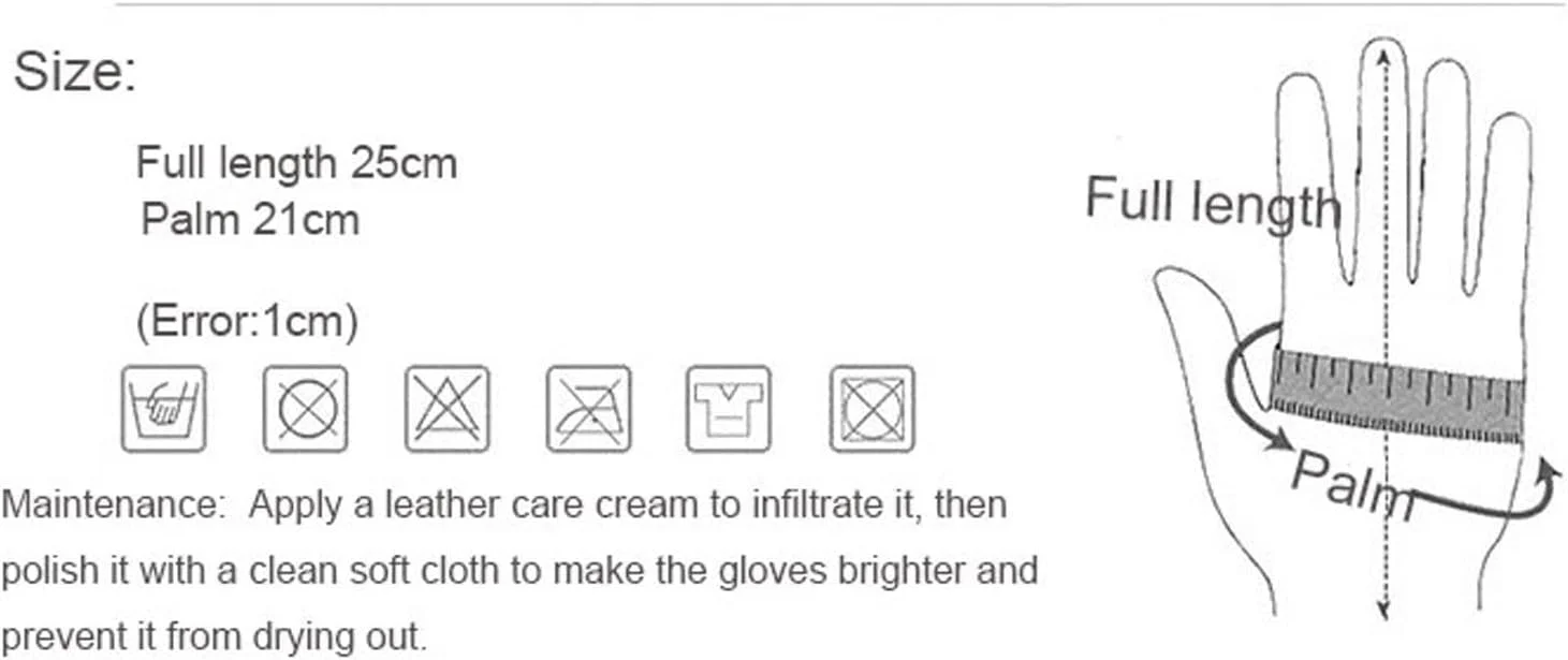 دستکش های زمستانی فوق العاده گرم YWLETO برای زنان، دستکش های چرمی گوسفندی دوچرخه سواری در فضای باز، دستکش های چرمی زنانه، دستکش های خزدار اصل، دستکش های کامل انگشتی برای زنان (رنگ: Hortel)