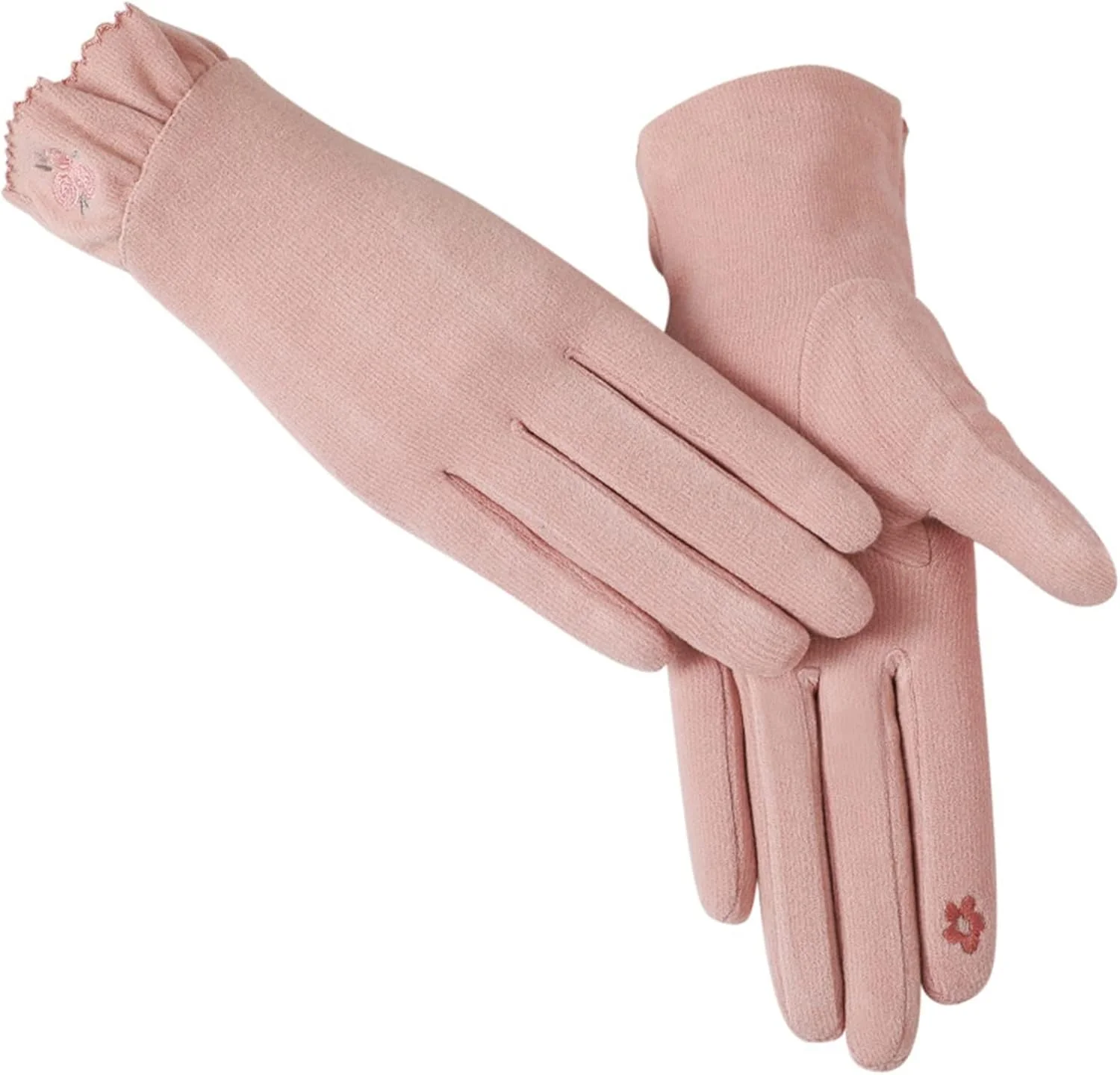 دستکش زنانه YWLETO گرم مناسب پاییز و زمستان برای دوچرخه سواری در فضای باز و رانندگی، دستکش های لمسی زنانه