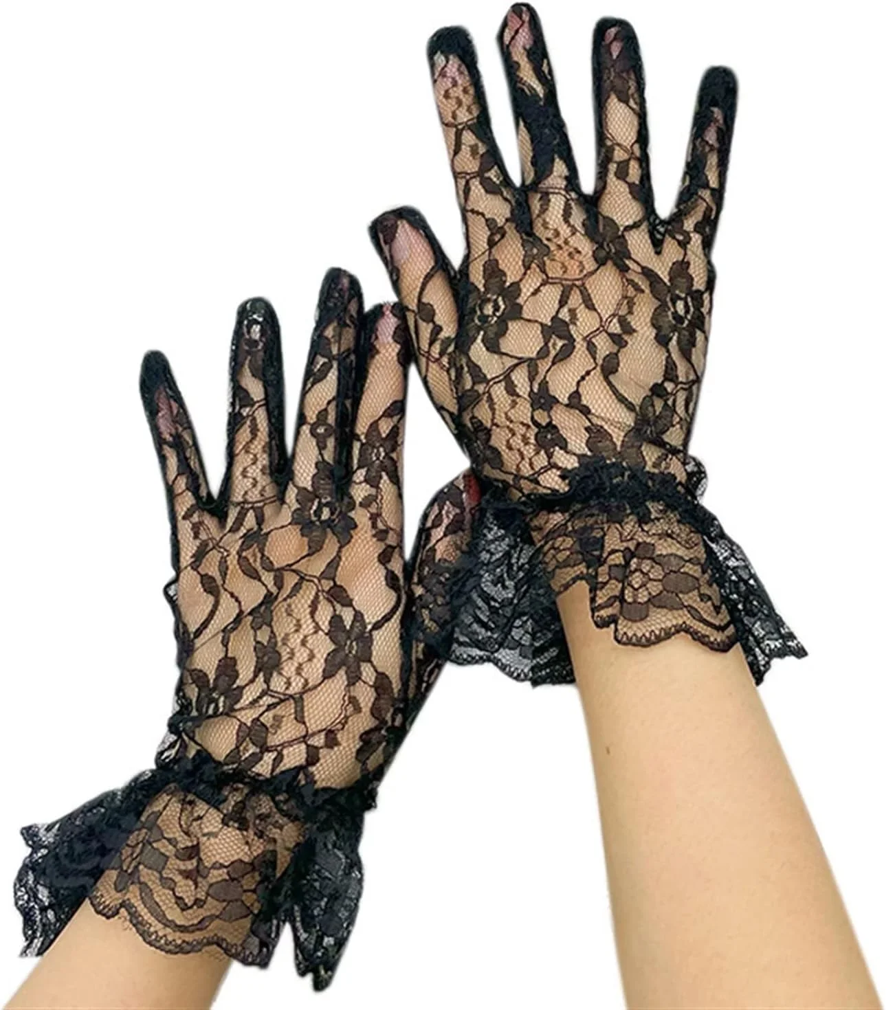 دستکش های آفتاب سوختگی زنانه تمام انگشتی لمسی دوچرخه سواری تابستانی YWLETO، دستکش و نیمه دستکش زنانه