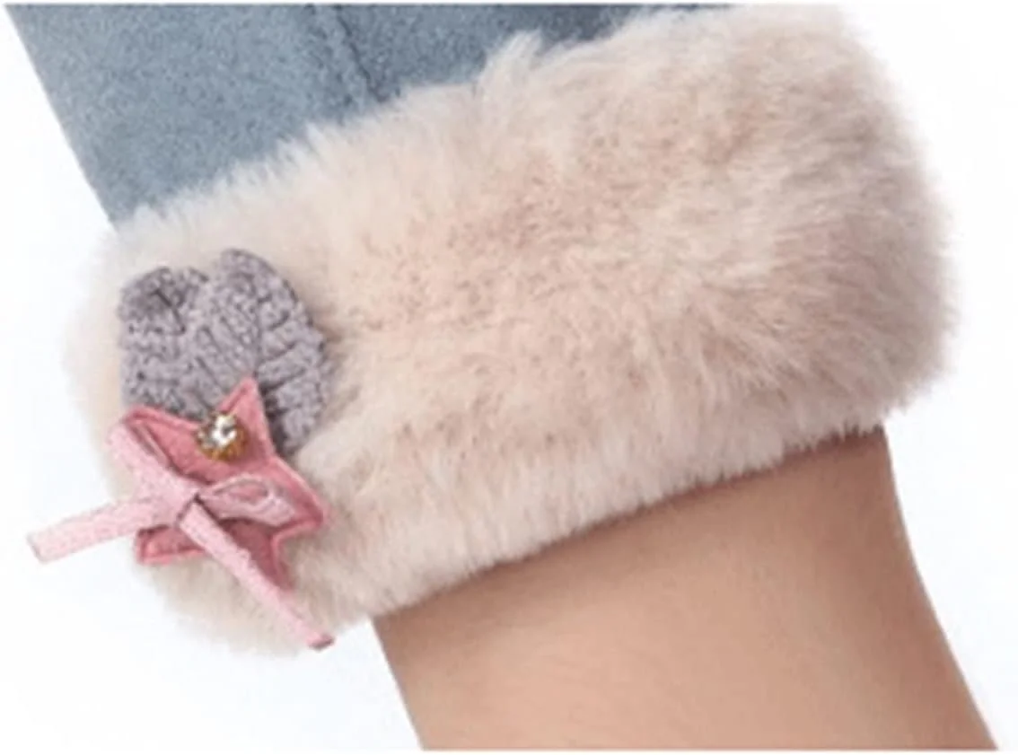 دستکش های گرم زنانه YWLETO با قابلیت استفاده از صفحه لمسی، دستکش های زمستانی پشمی ضد باد