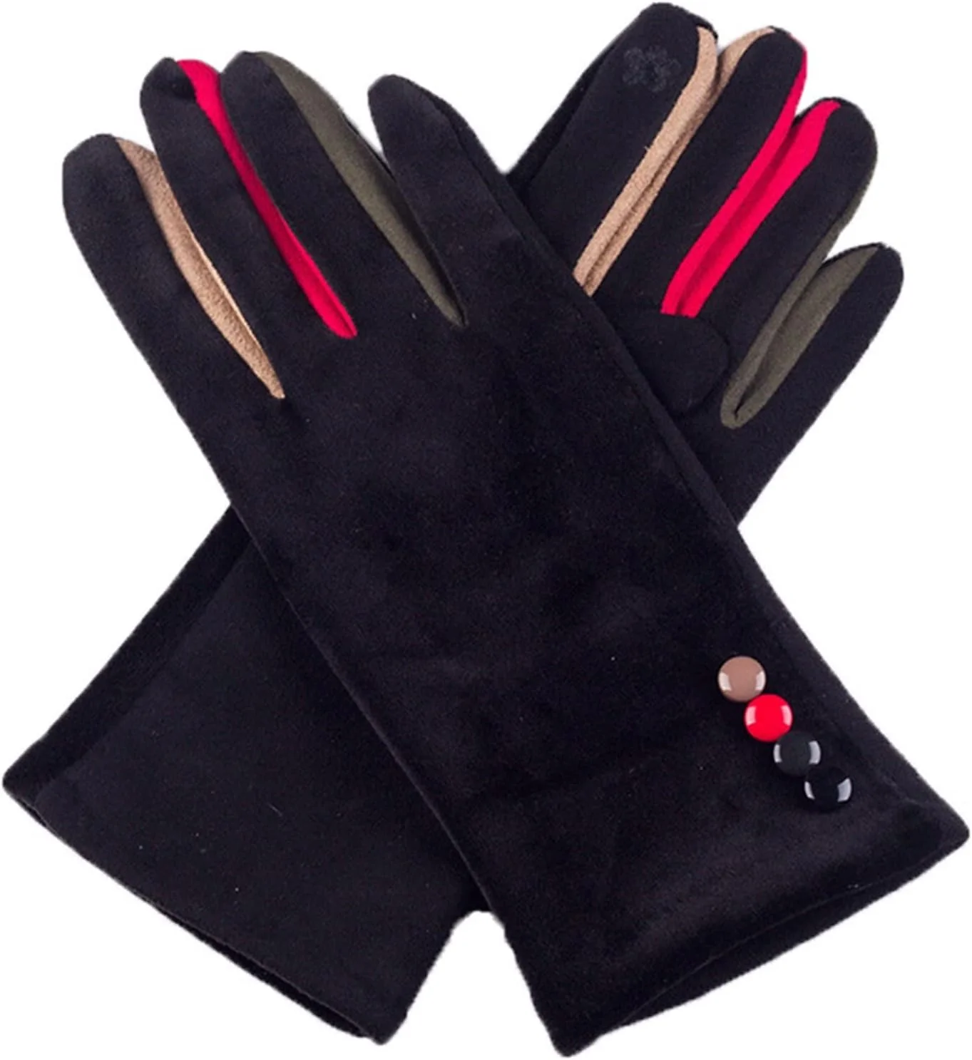 دستکش زنانه YWLETO گرم پلار مناسب پاییز و زمستان با قابلیت استفاده از صفحه لمسی