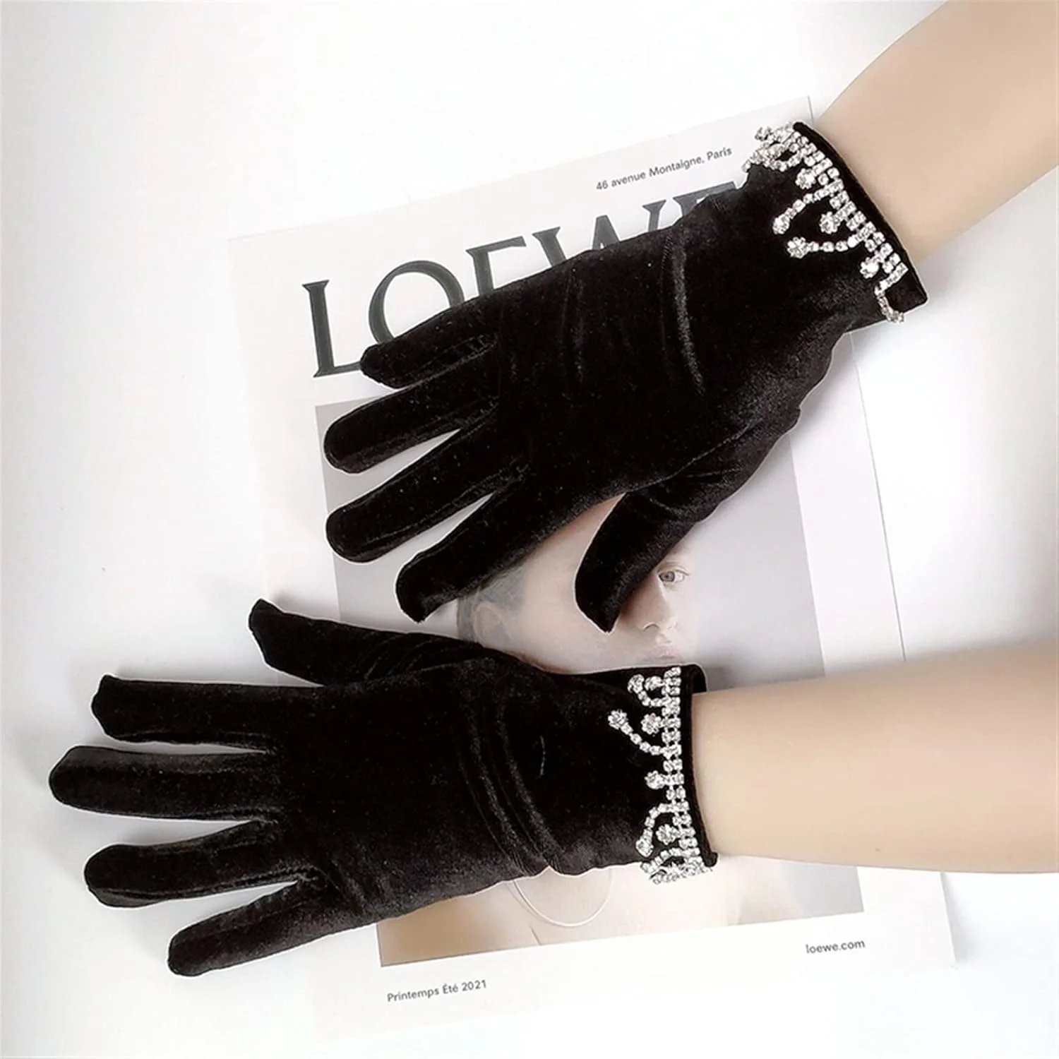 دستکش های زنانه YWLETO مناسب فصل زمستان، گرم، برای ورزش های فضای باز، بهار و پاییز، ضد سرما و گرم، دستکش های زنانه