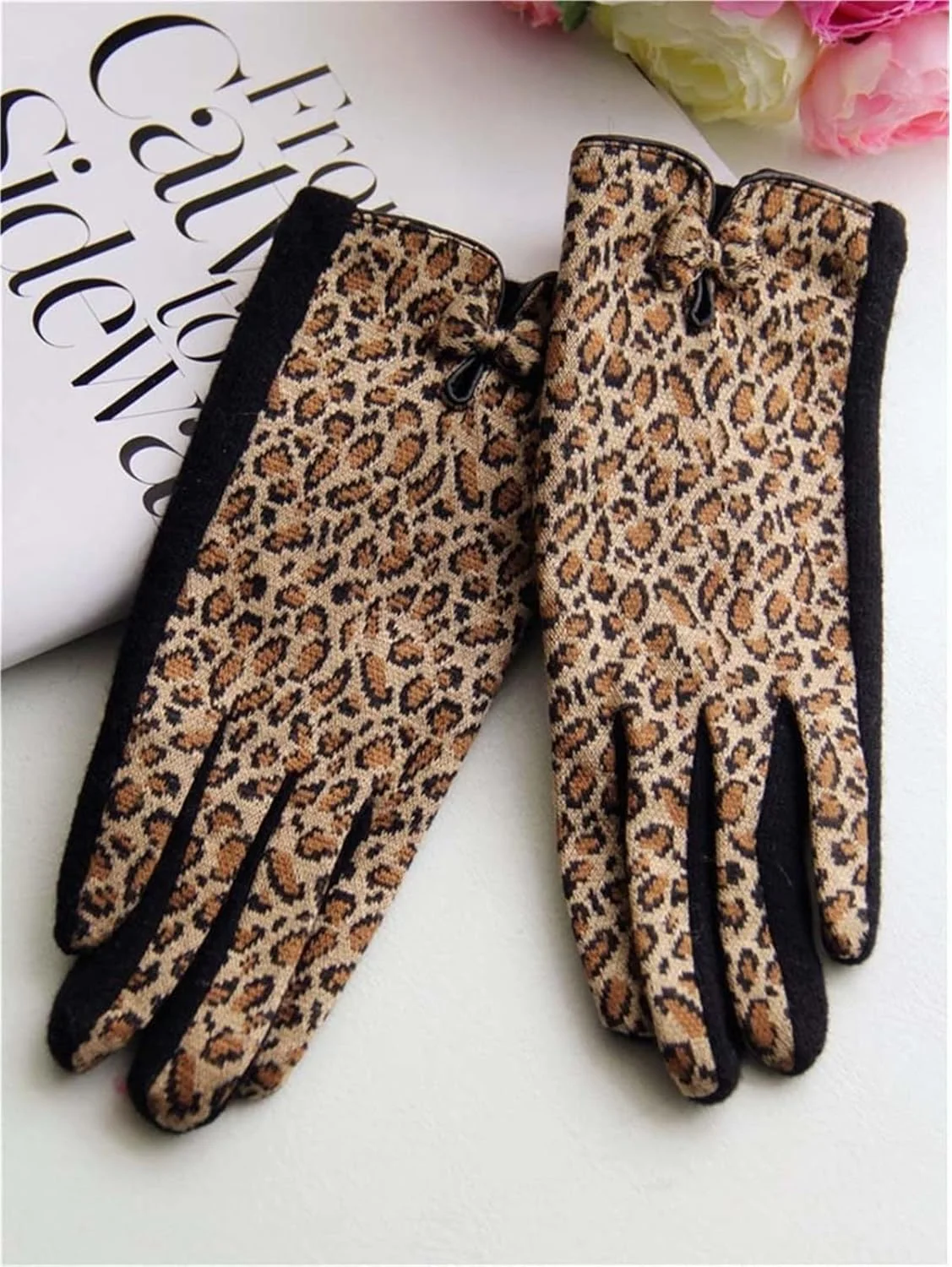 دستکش های YWLETO دستکش زنانه دستکش های گرم برای رانندگی در پاییز و زمستان دستکش های بدون انگشت زنانه