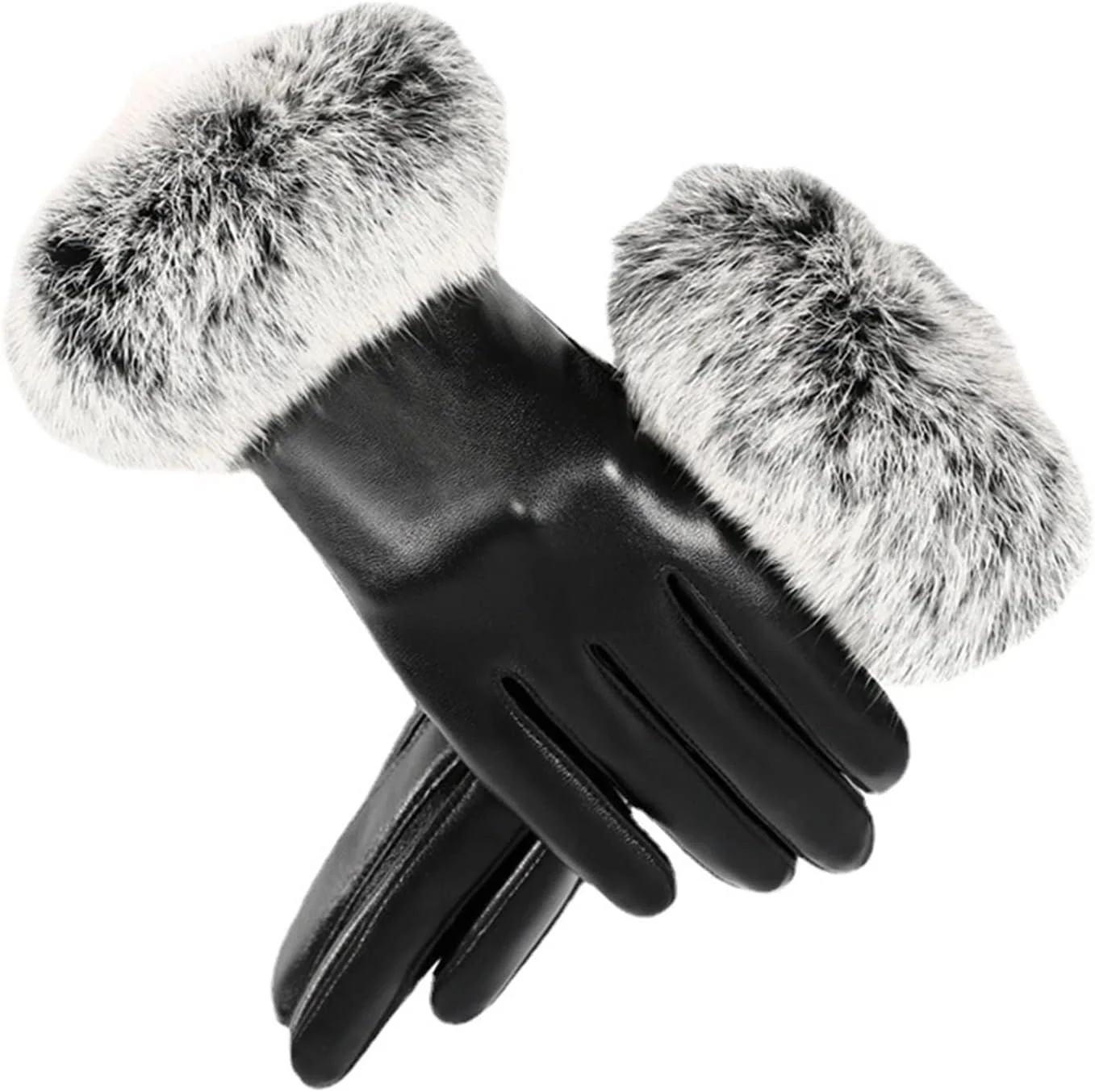 دستکش های زنانه YWLETO مناسب فصل زمستان، گرم، دارای قابلیت استفاده از صفحه لمسی، مناسب برای دوچرخه سواری