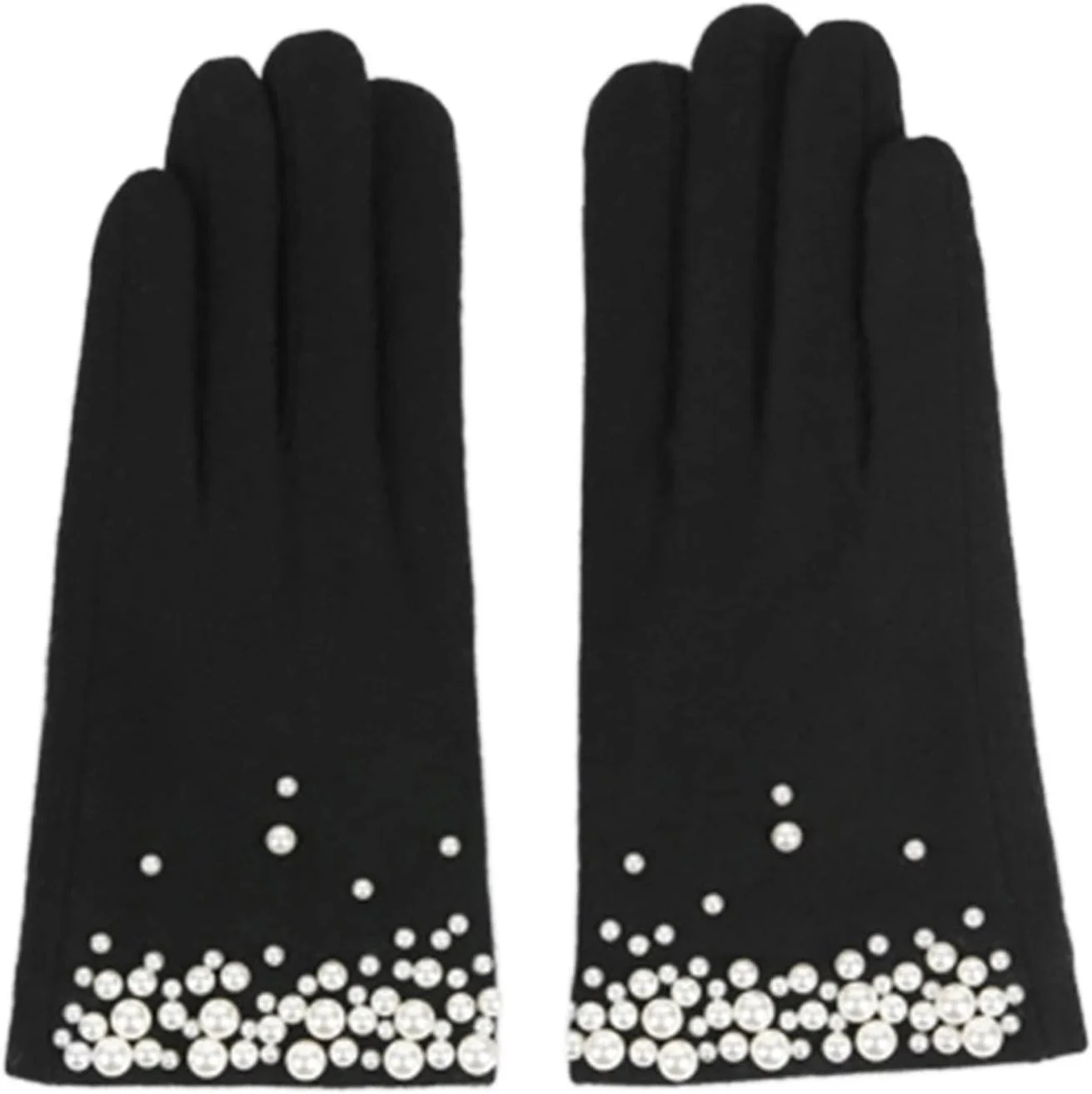 دستکش زنانه YWLETO، زمستانی، پولیشی، گرم، صفحه لمسی، دستکش رانندگی زنانه، دستکش های بدون انگشت زنانه