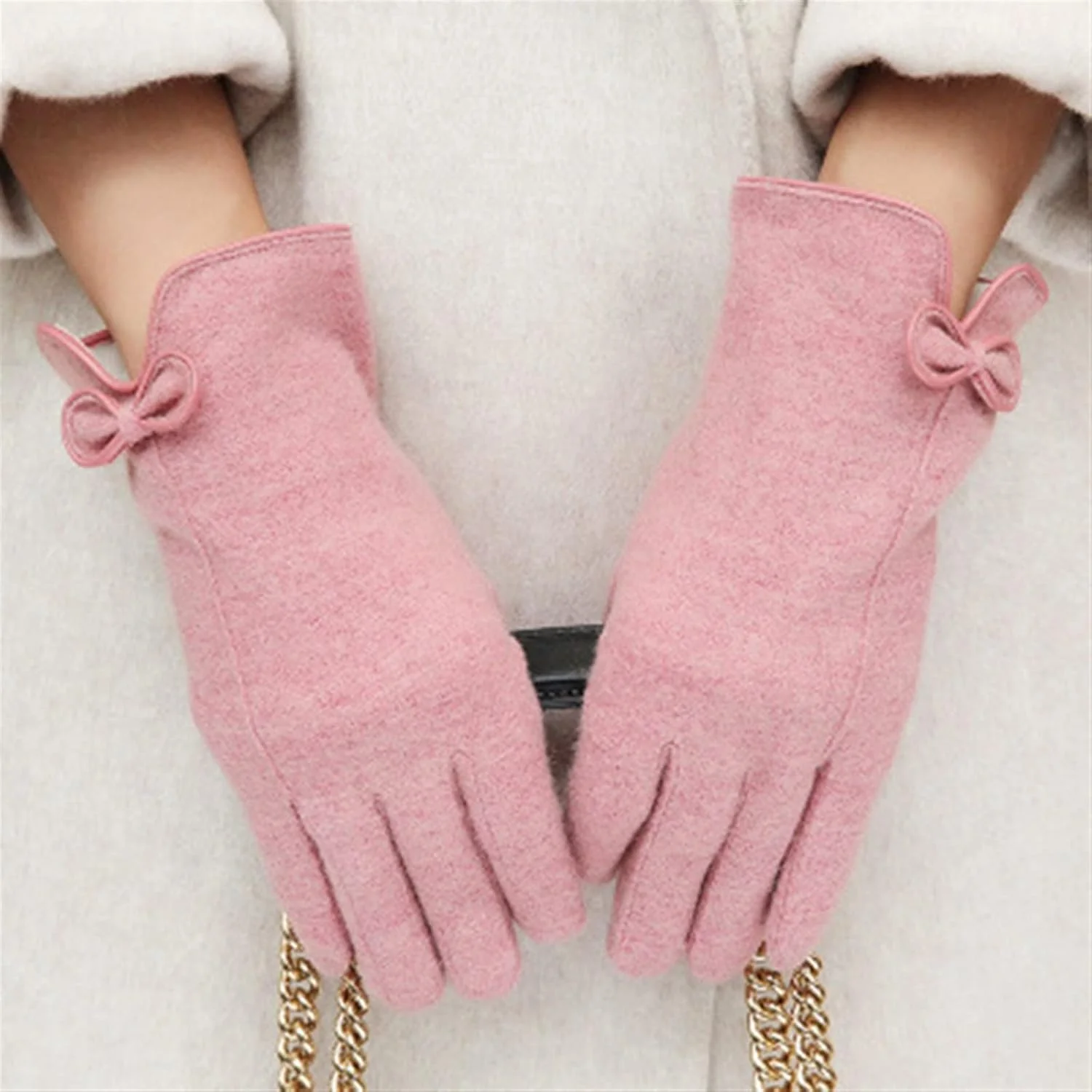 دستکش های زمستانی زنانه YWLETO، دستکش های پنبه ای گرم و راحت مناسب برای سوارکاری