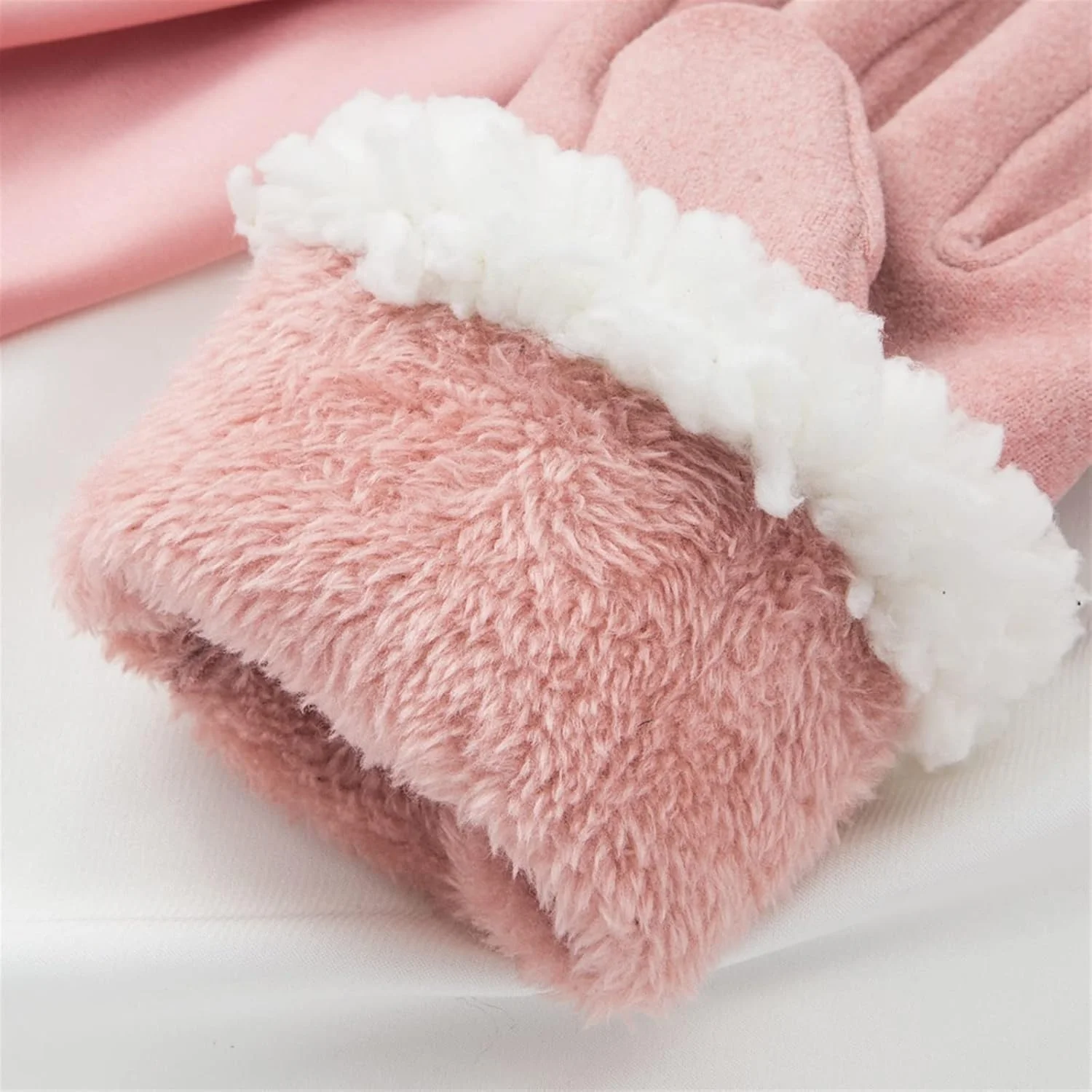 دستکش های زنانه YWLETO ضخیم و گرم مناسب فصل زمستان، دستکش های پنج انگشتی زنانه برای فعالیت های خارج از منزل و اسکی