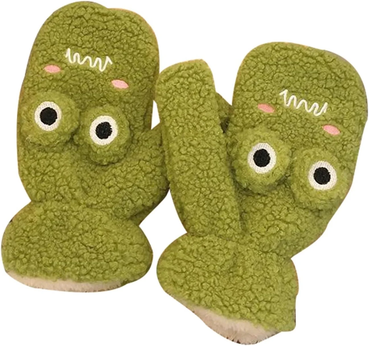 دستکش های پولیشی YWLETO، زیبا برای زنان در زمستان، دولایه، ضخیم، دستکش های گرم، مناسب برای فعالیت های خارج از منزل، دستکش های ضد سرما برای زنان