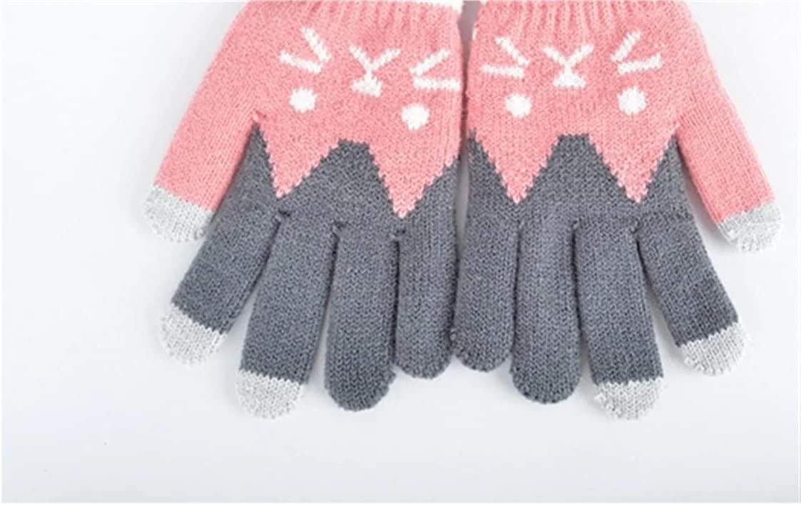 دستکش های YWLETO ضخیم و گرم مناسب پاییز و زمستان، دستکش های با انگشت جدا بافتنی ضد سرما برای مردان و زنان، دستکش های بدون انگشت زنانه