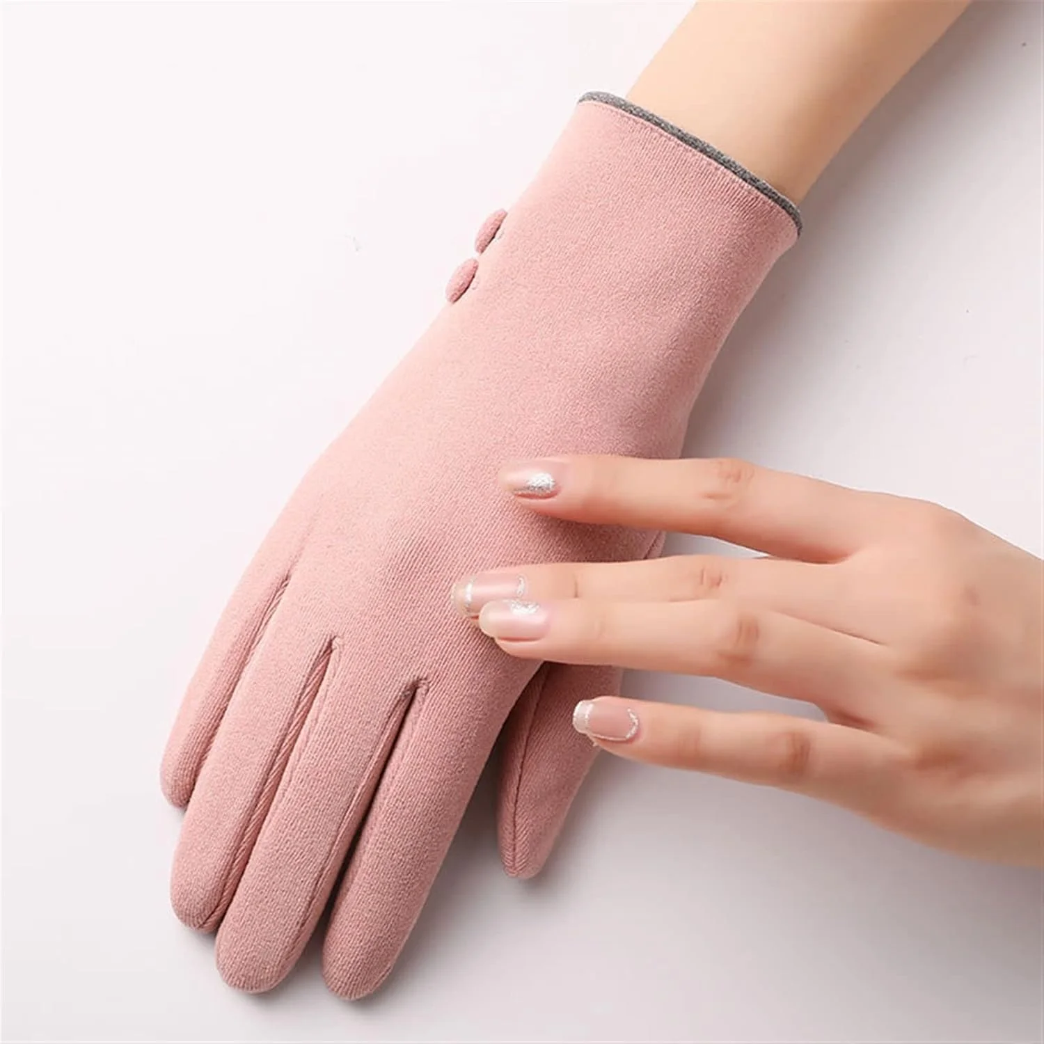 دستکش های گرم YWLETO زنانه مناسب ورزش های زمستانی، رانندگی، دستکش های ضخیم تاچ اسکرین