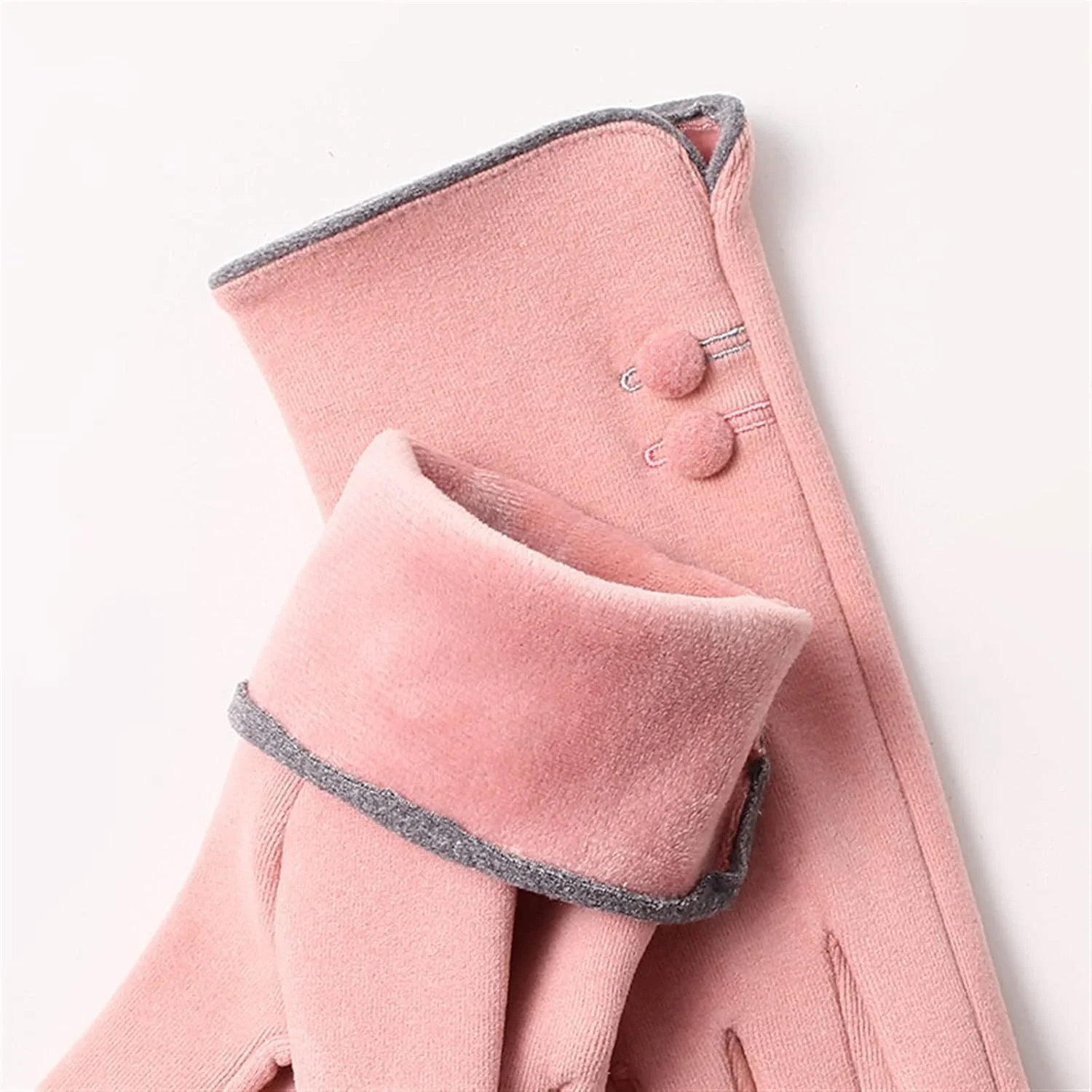 دستکش های گرم YWLETO زنانه مناسب ورزش های زمستانی، رانندگی، دستکش های ضخیم تاچ اسکرین