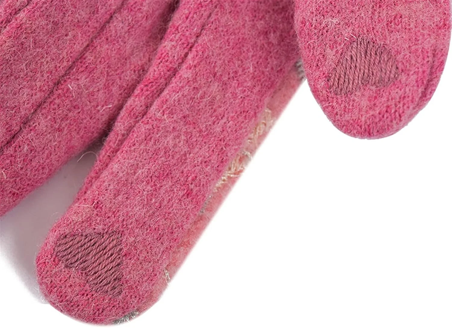 دستکش های زنانه YWLETO زمستانی مخملی گرم ضخیم شده دستکش های دوچرخه سواری صفحه لمسی زیبا برای زنان